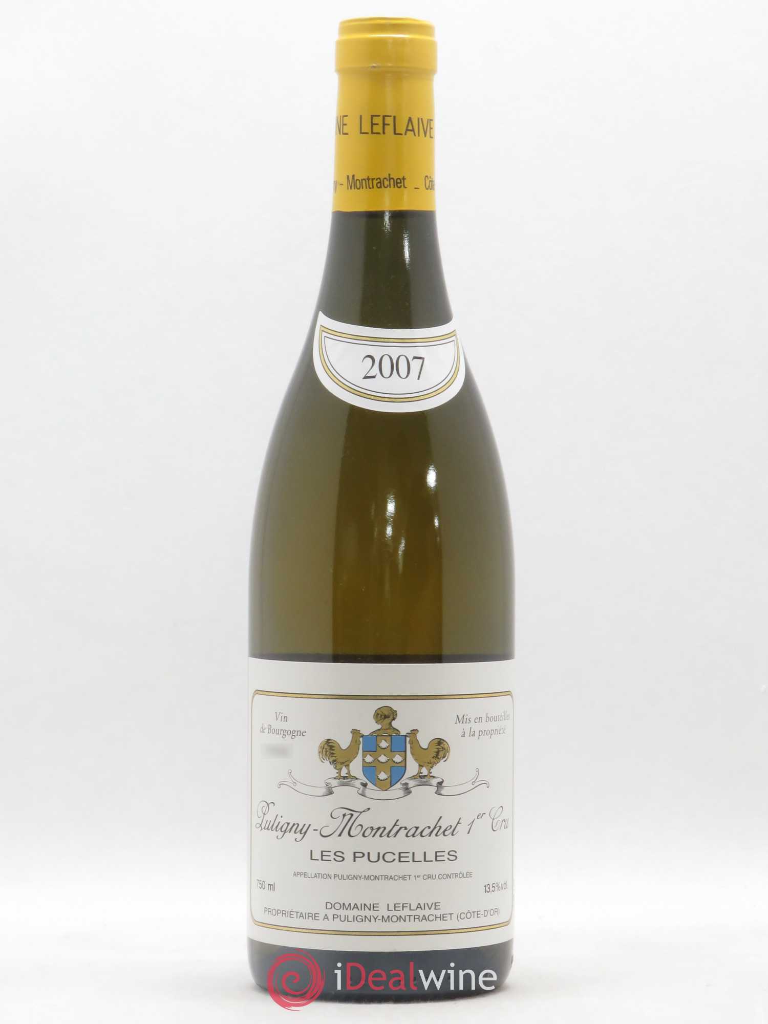 Puligny-Montrachet 1er Cru Les Pucelles Leflaive (Domaine) 2007 - Lot de 1 bouteille - 0
