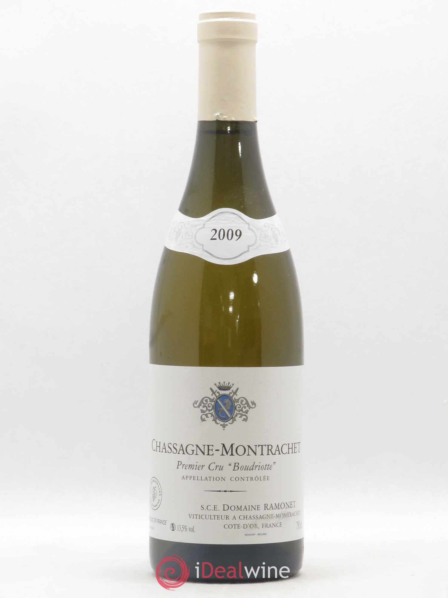Chassagne-Montrachet 1er Cru Boudriotte Ramonet (Domaine) 2009 - Lot de 1 bouteille - 0