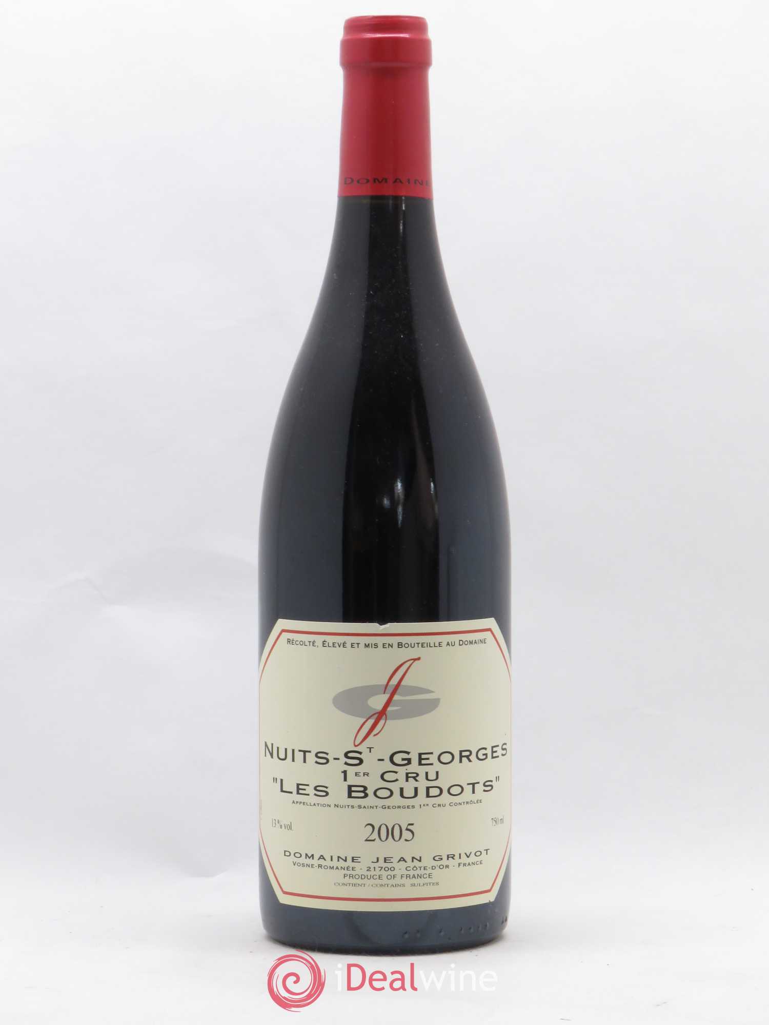 Nuits-Saint-Georges 1er Cru Aux Boudots Jean Grivot 2005 - Lot de 1 bouteille - 0