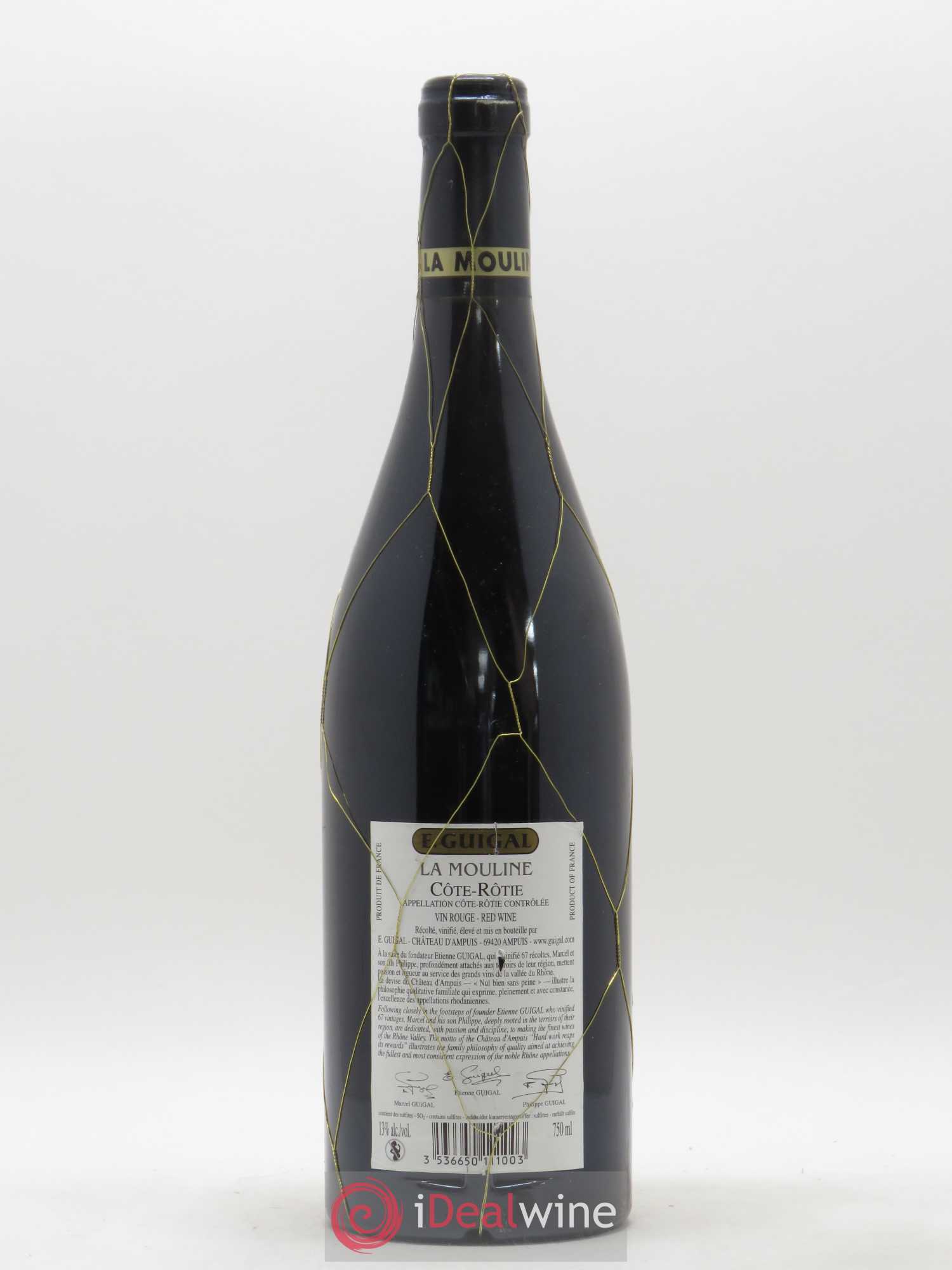 Côte-Rôtie La Mouline Guigal 2004 - Lot de 1 bouteille - 1