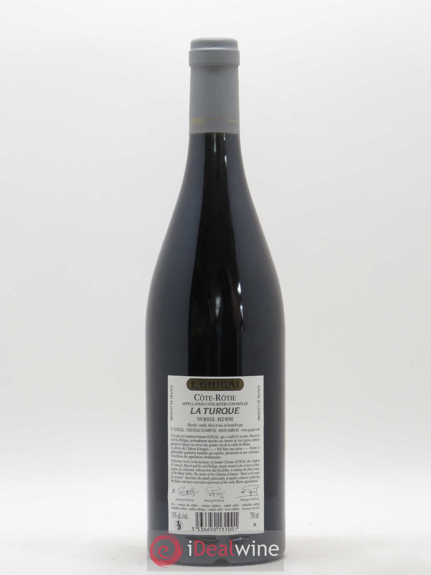 Côte-Rôtie La Turque Guigal 2007 - Lot de 1 bouteille - 1