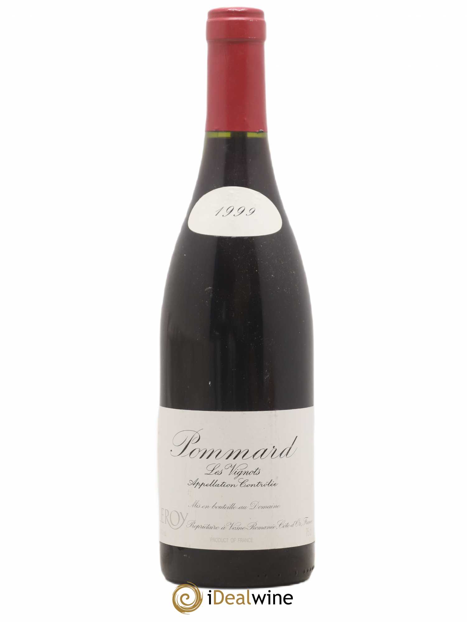 Pommard Les Vignots Leroy (Domaine) 1999 - Lot de 1 bouteille - 0