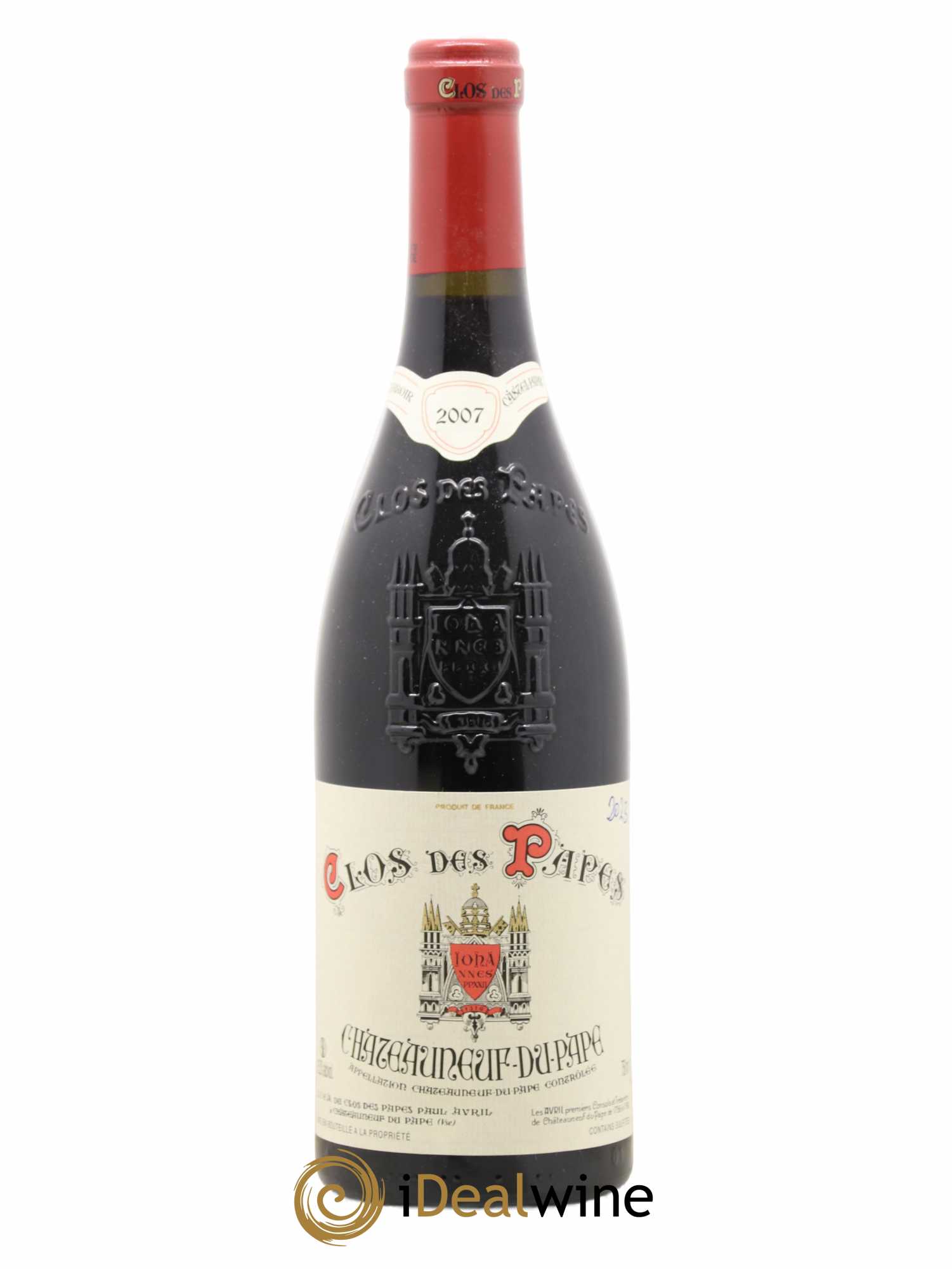 Châteauneuf-du-Pape Clos des Papes - Paul Avril 2007 - Lot de 1 bouteille - 0