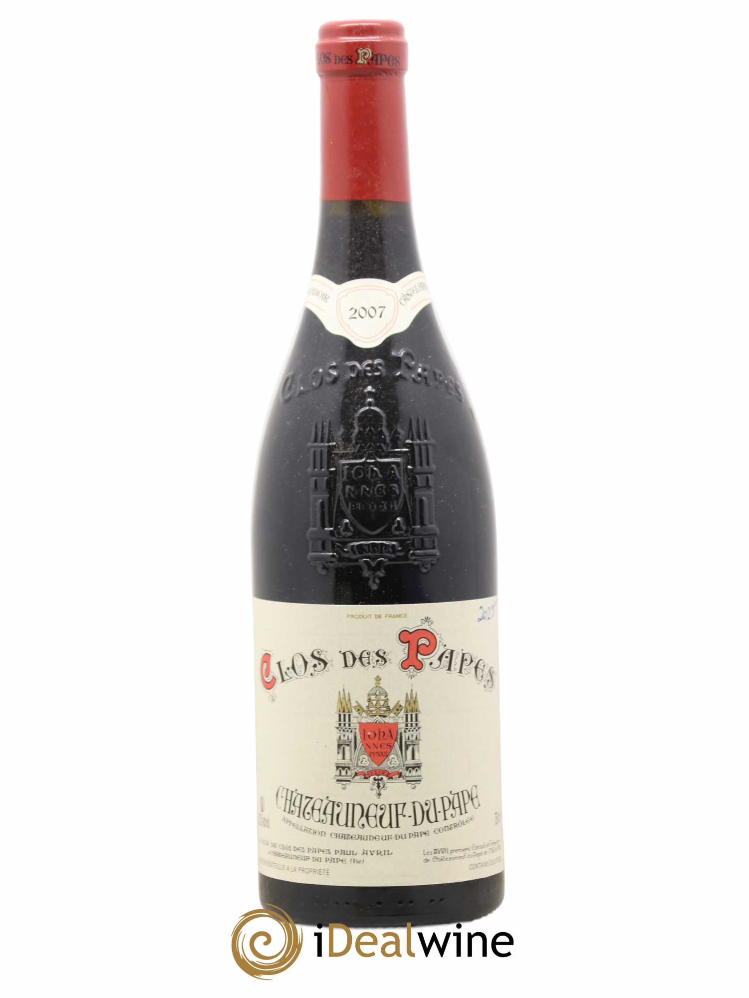 Châteauneuf-du-Pape Clos des Papes - Paul Avril 2007 - Lot de 1 bouteille - 0