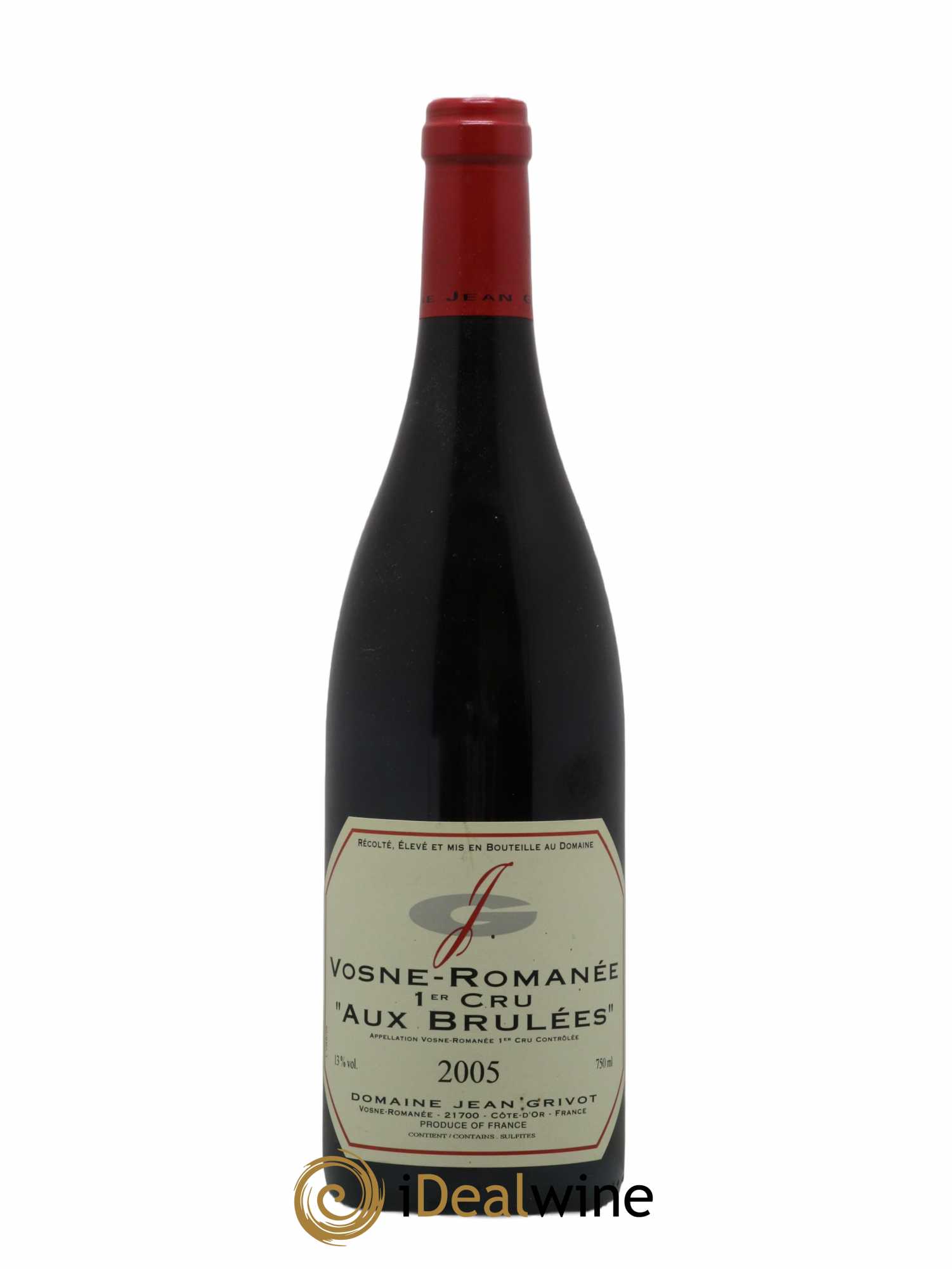 Vosne-Romanée 1er Cru Aux Brûlées Jean Grivot 2005 - Lot de 1 bouteille - 0
