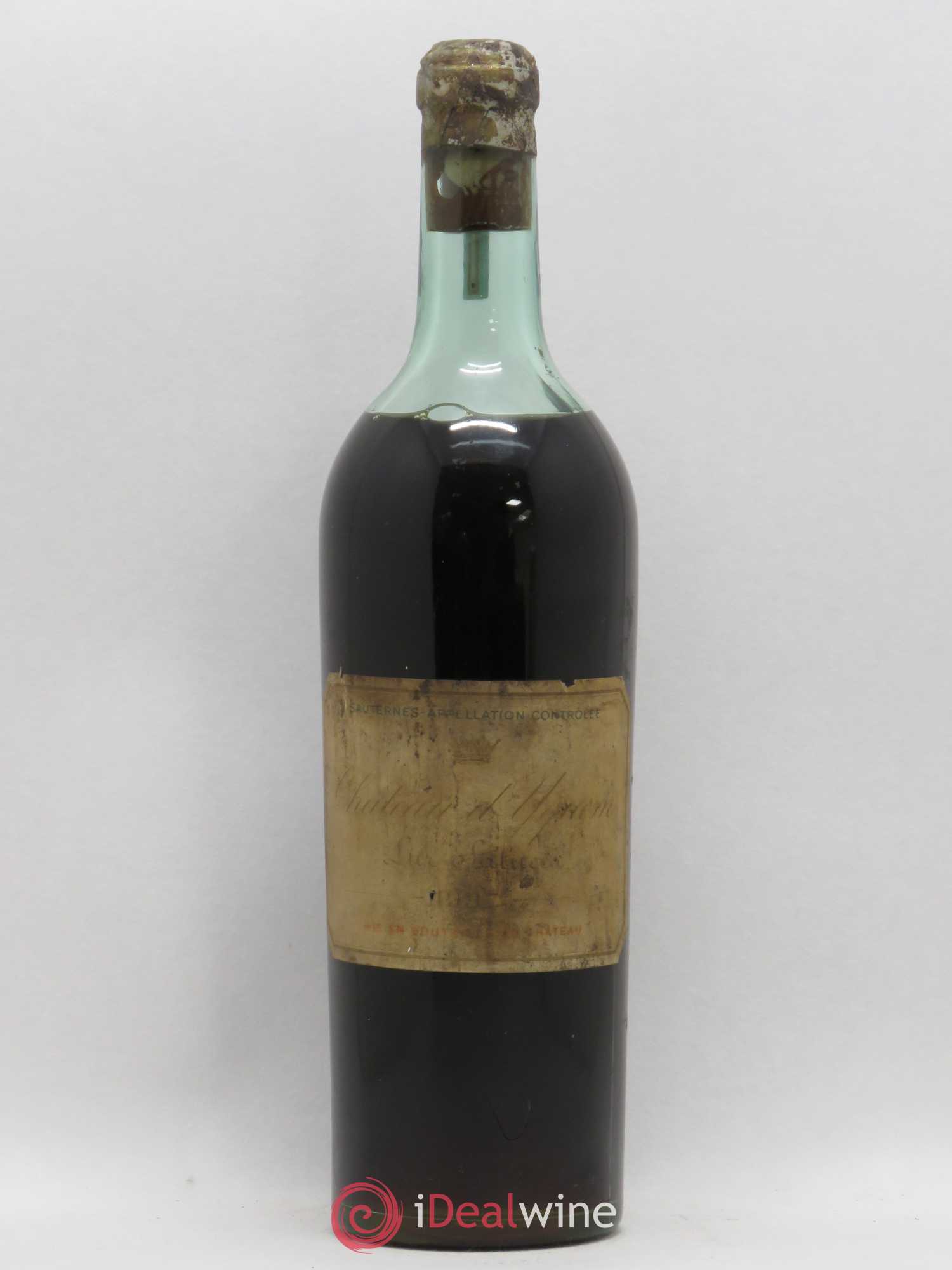 Château d' Yquem 1er Cru Classé Supérieur 1937 - Lotto di 1 bottiglia - 0