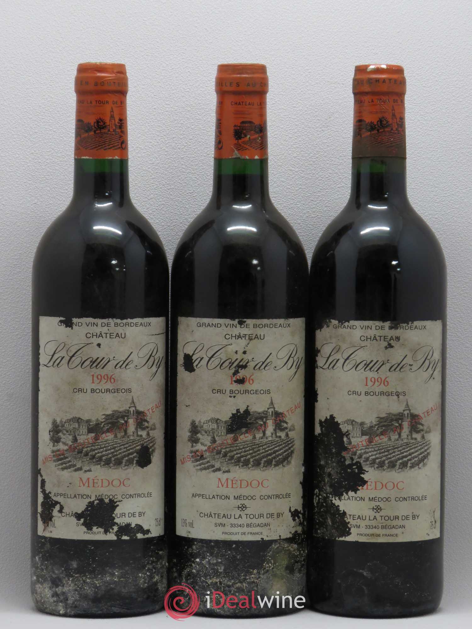 Château La Tour de By Cru Bourgeois 1996 - Lot de 12 bouteilles - 4
