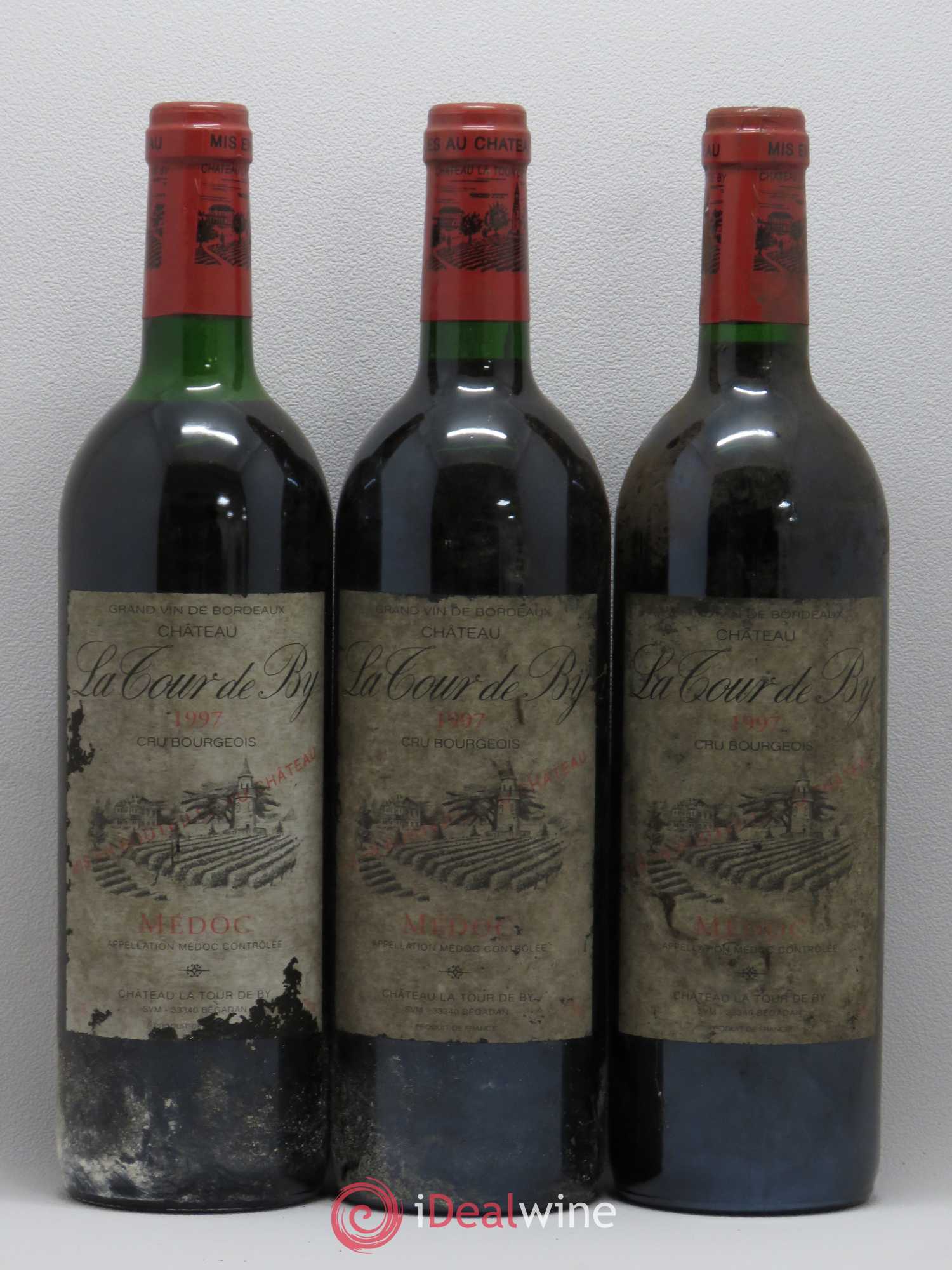Château La Tour de By Cru Bourgeois (sans prix de réserve) 1997 - Lot de 12 bouteilles - 2