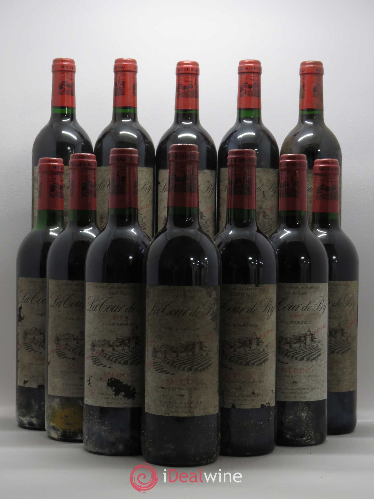 Château La Tour de By Cru Bourgeois (sans prix de réserve) 1997 - Lot de 12 bouteilles - 0