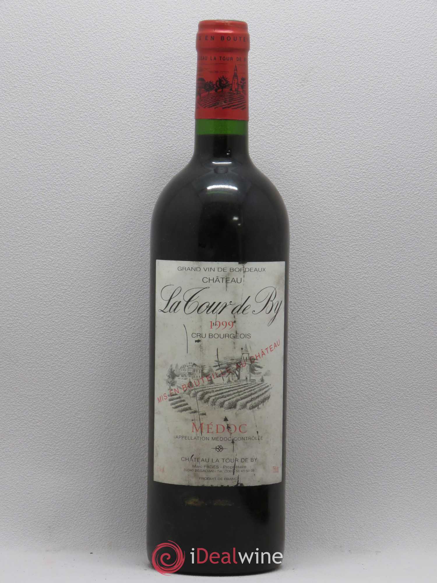 Château La Tour de By Cru Bourgeois (sans prix de réserve) 1999 - Lot de 1 bouteille - 0
