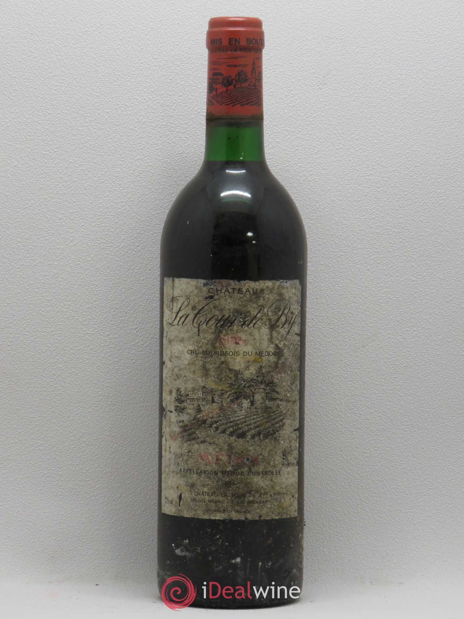 Château La Tour de By Cru Bourgeois 1986 - Lot de 1 bouteille - 0