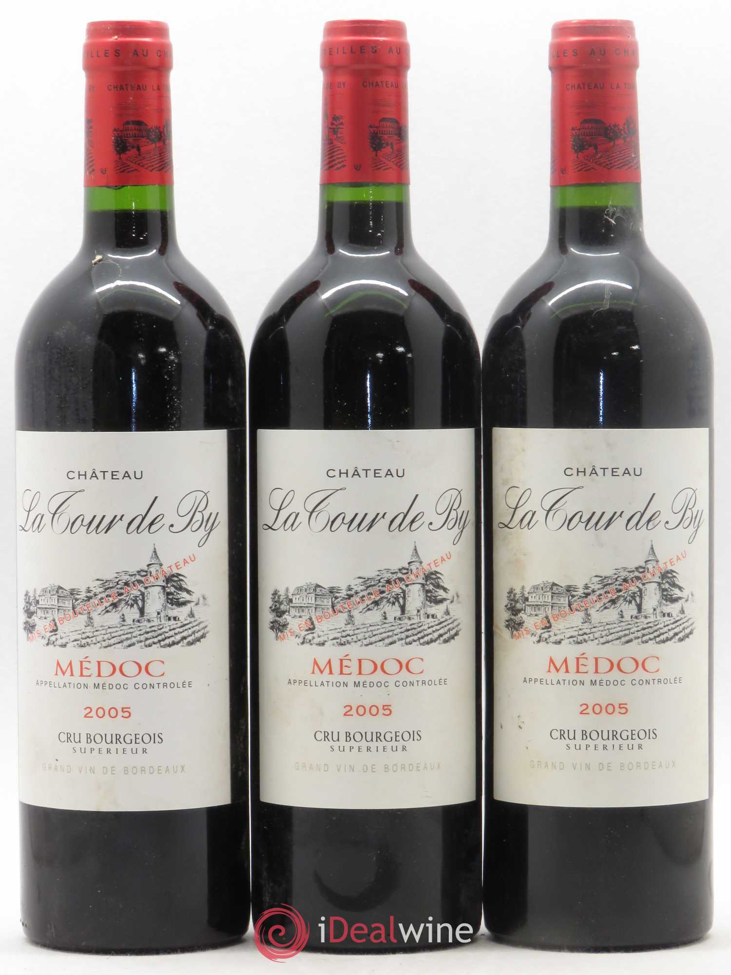Château La Tour de By Cru Bourgeois 2005 - Lot de 12 bouteilles - 1