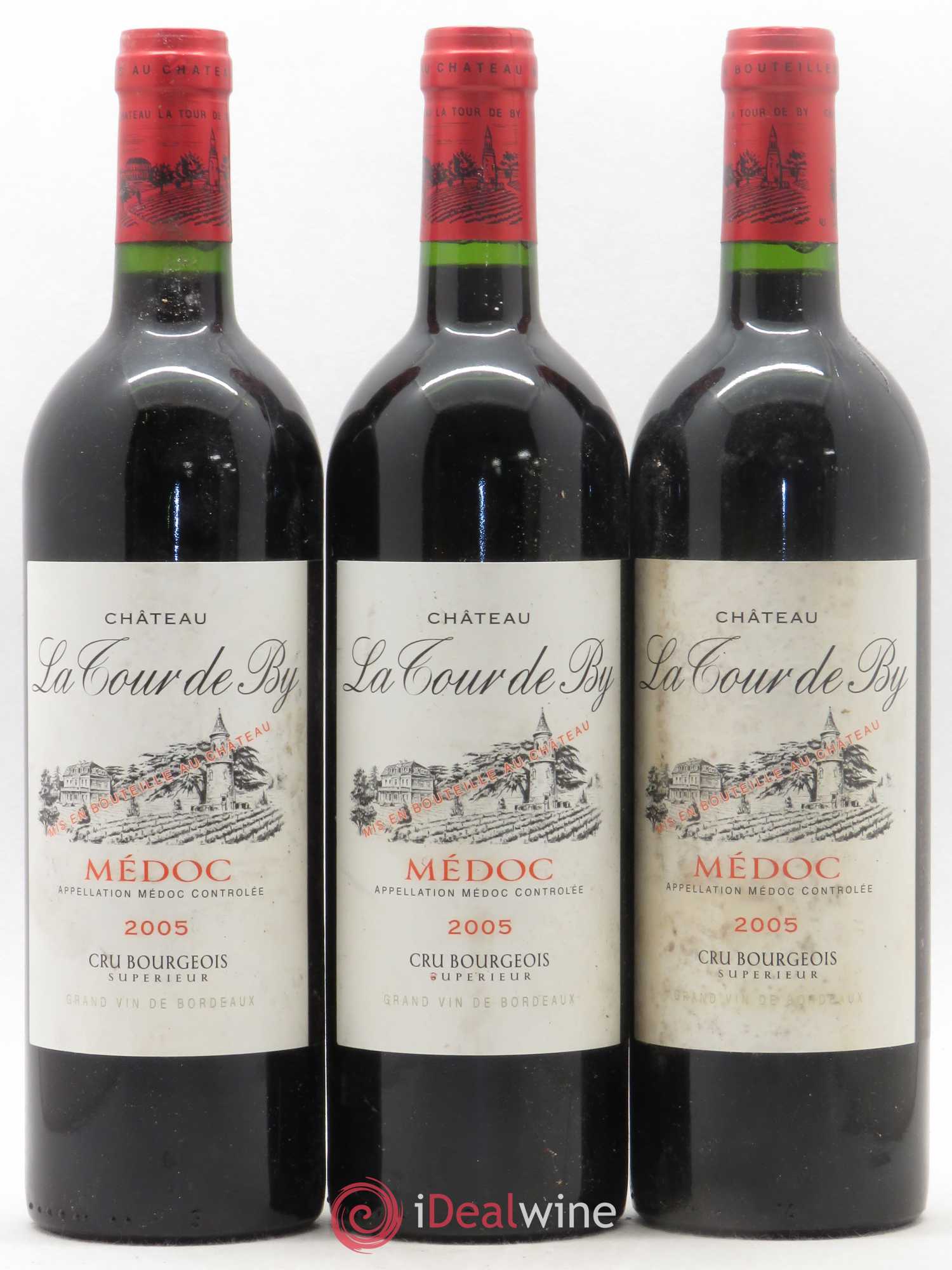 Château La Tour de By Cru Bourgeois 2005 - Lot de 12 bouteilles - 2