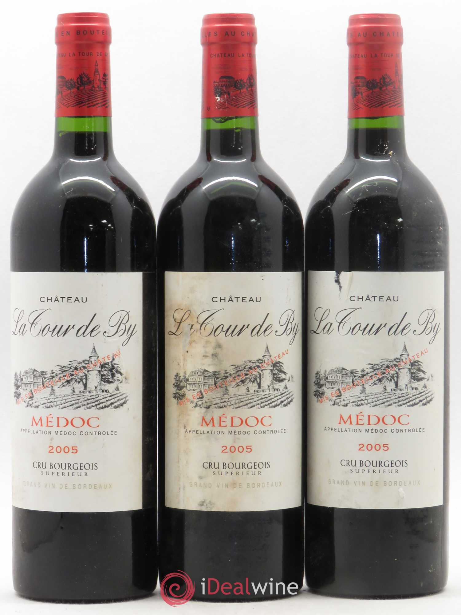 Château La Tour de By Cru Bourgeois 2005 - Lot de 12 bouteilles - 3
