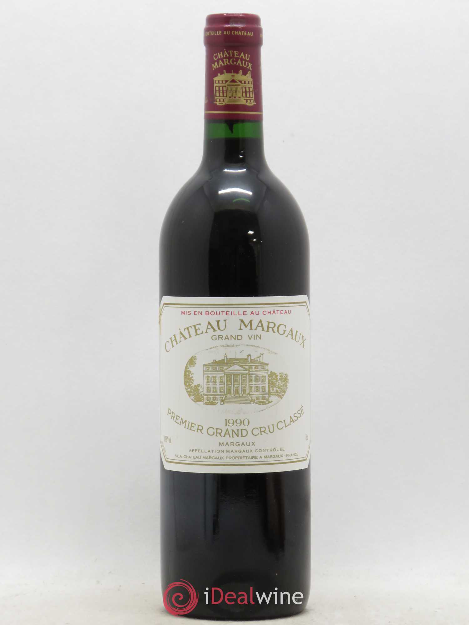 Château Margaux 1er Grand Cru Classé 1990 - Lot de 1 bouteille - 0