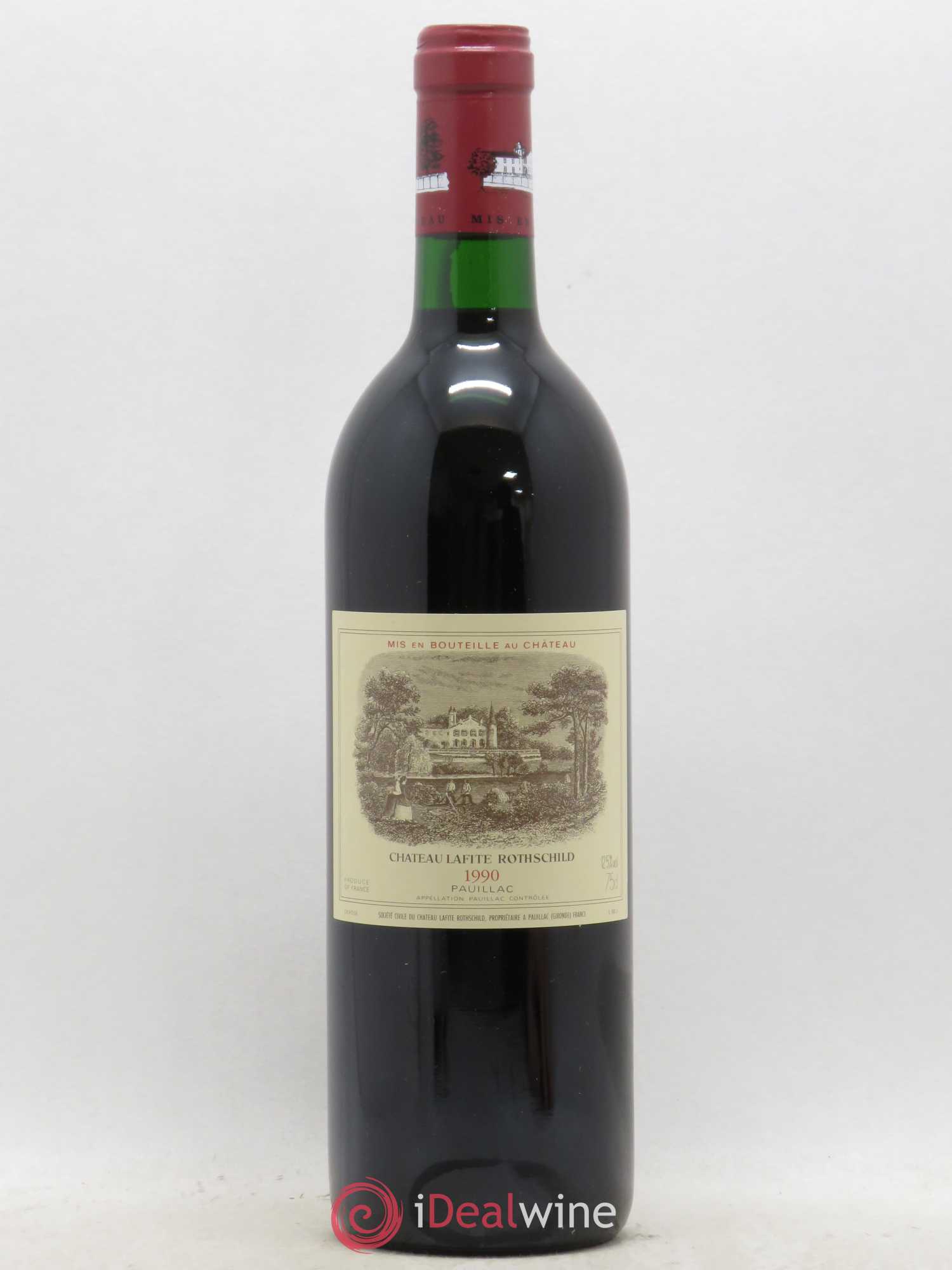 Château Lafite Rothschild 1er Grand Cru Classé 1990 - Lot de 1 bouteille - 0