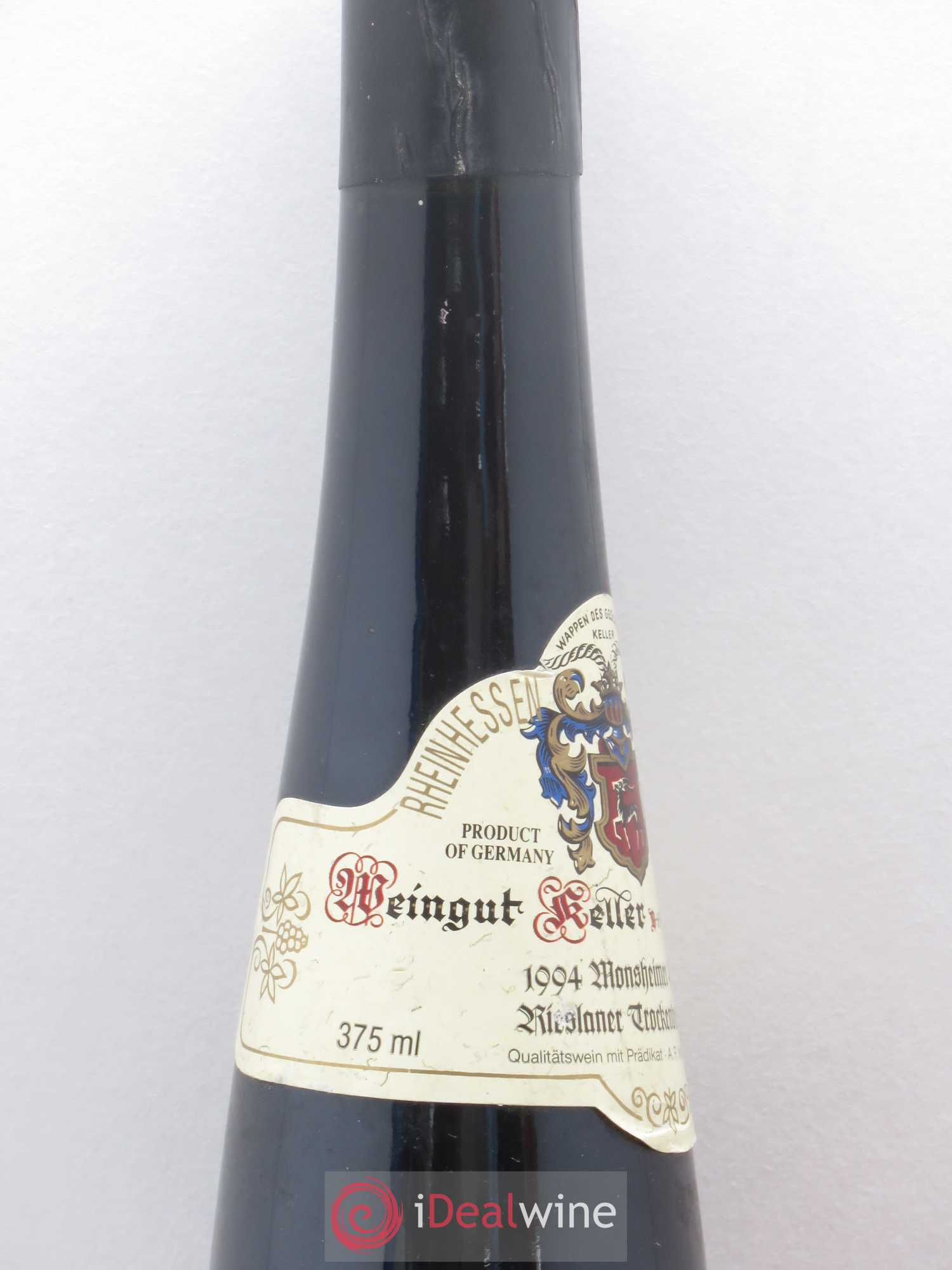 Allemagne Rheinhessen Rieslaner Trockenbeerenauslese Monsheimer Silberberg Keller 1994 - Posten von 1 Demi-Flasche - 1