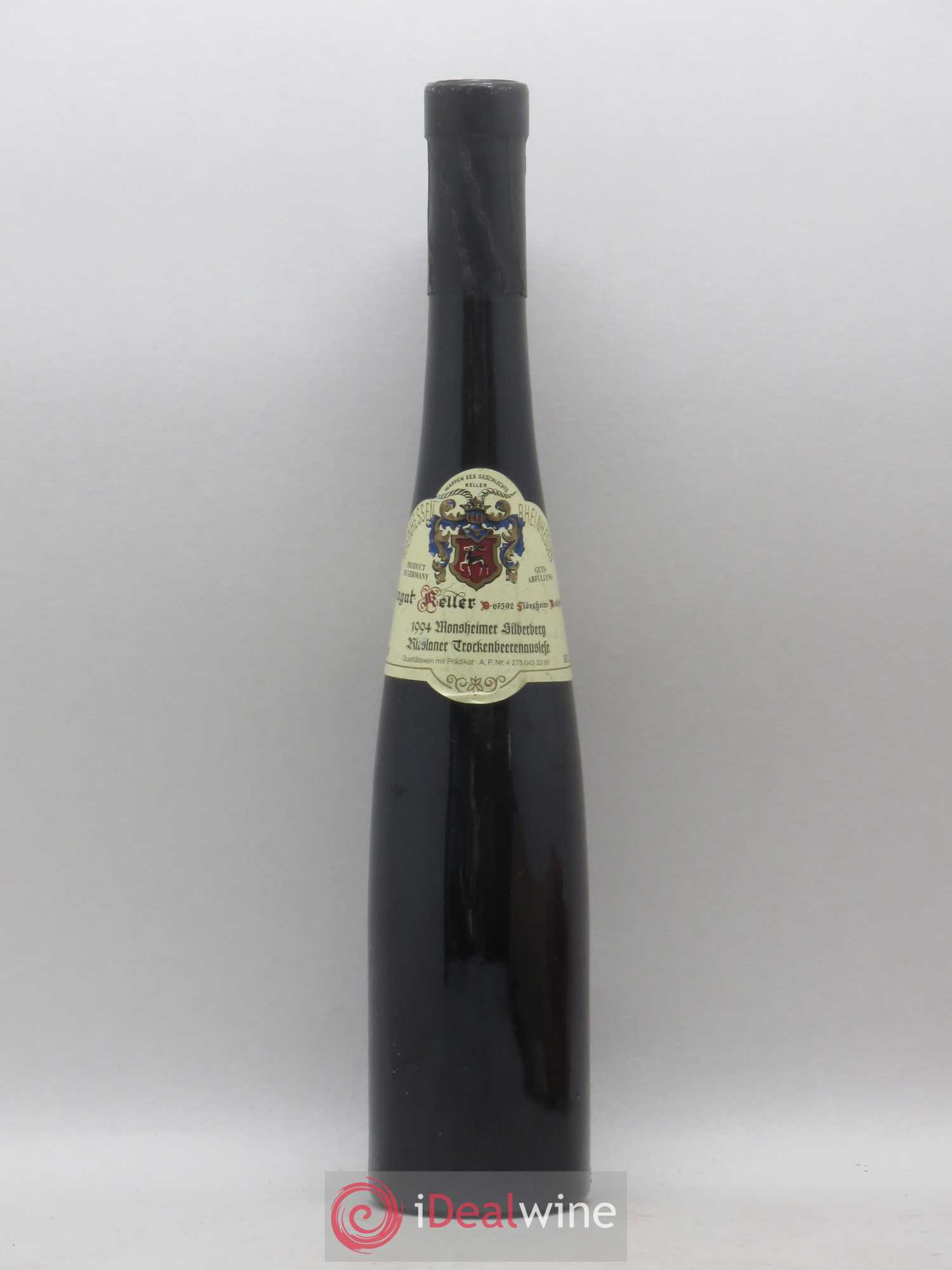 Allemagne Rheinhessen Rieslaner Trockenbeerenauslese Monsheimer Silberberg Keller 1994 - Posten von 1 Demi-Flasche - 0