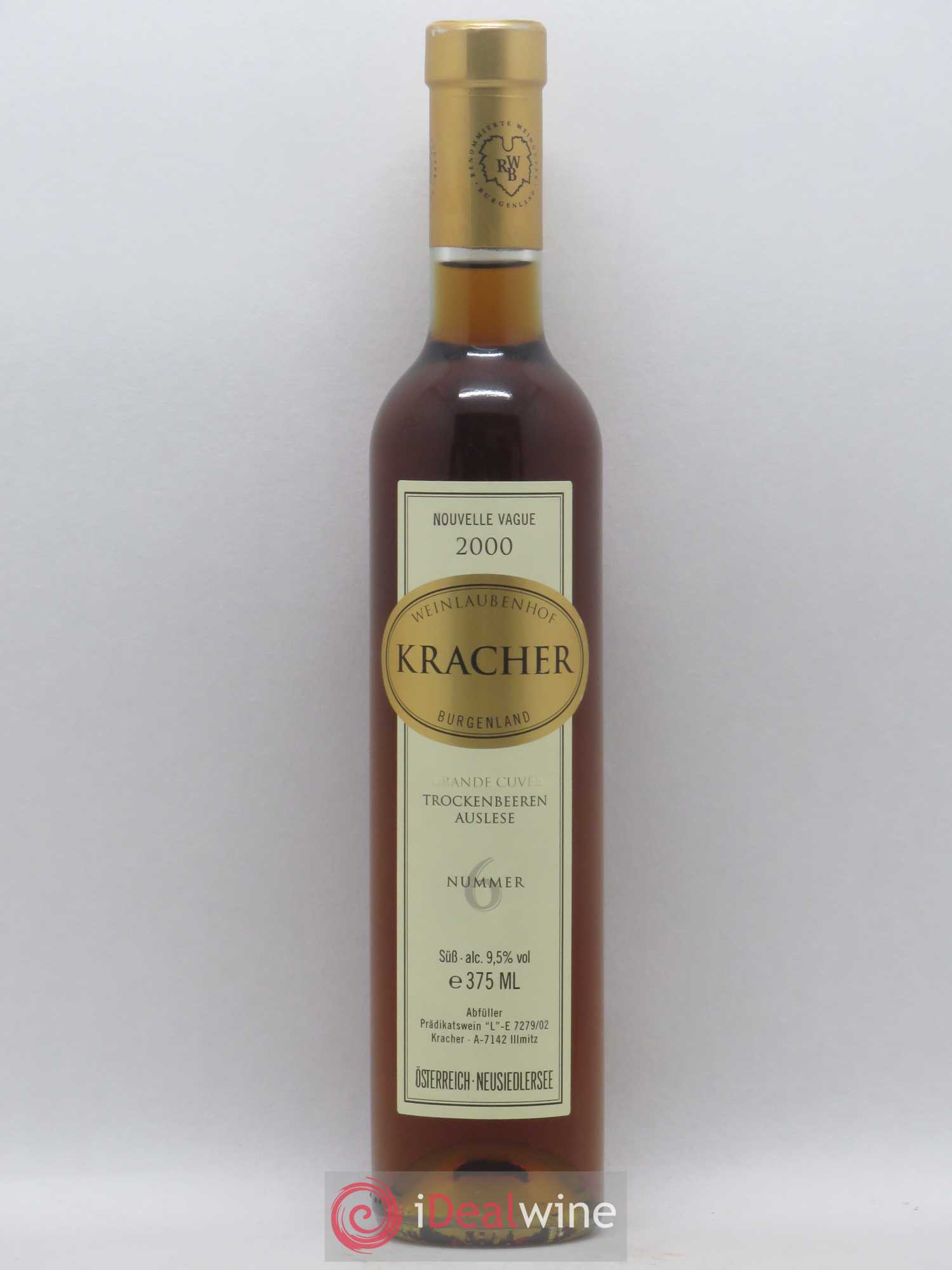 Autriche Kracher TBA N°6 Grande Cuvée Nouvelle Vague 2000 - Lot of 1 half-bottle - 0