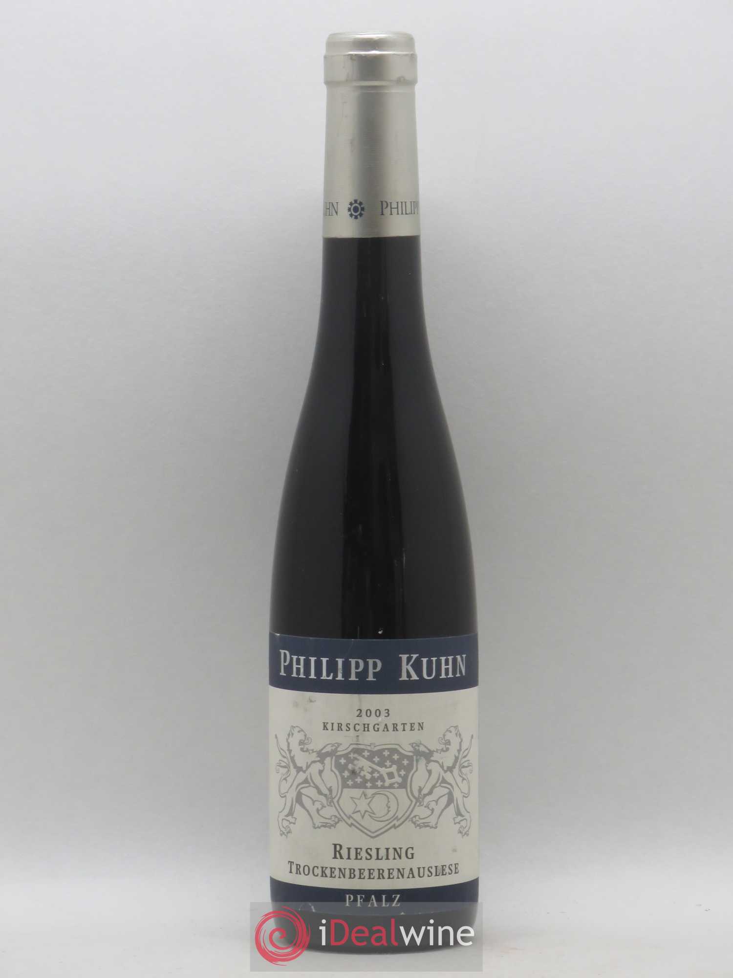 Allemagne Pfalz Riesling Trockenbeerenauslese Kirschgarten Philipp Kuhn 2003 - Posten von 1 Demi-Flasche - 0