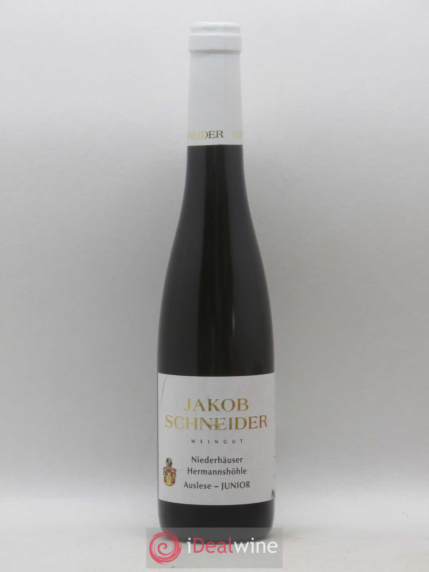 Allemagne Nahe Riesling Auslese Junior Niederhäuser Hermannshöhle J. Schneider 2010 - Posten von 1 Demi-Flasche - 0