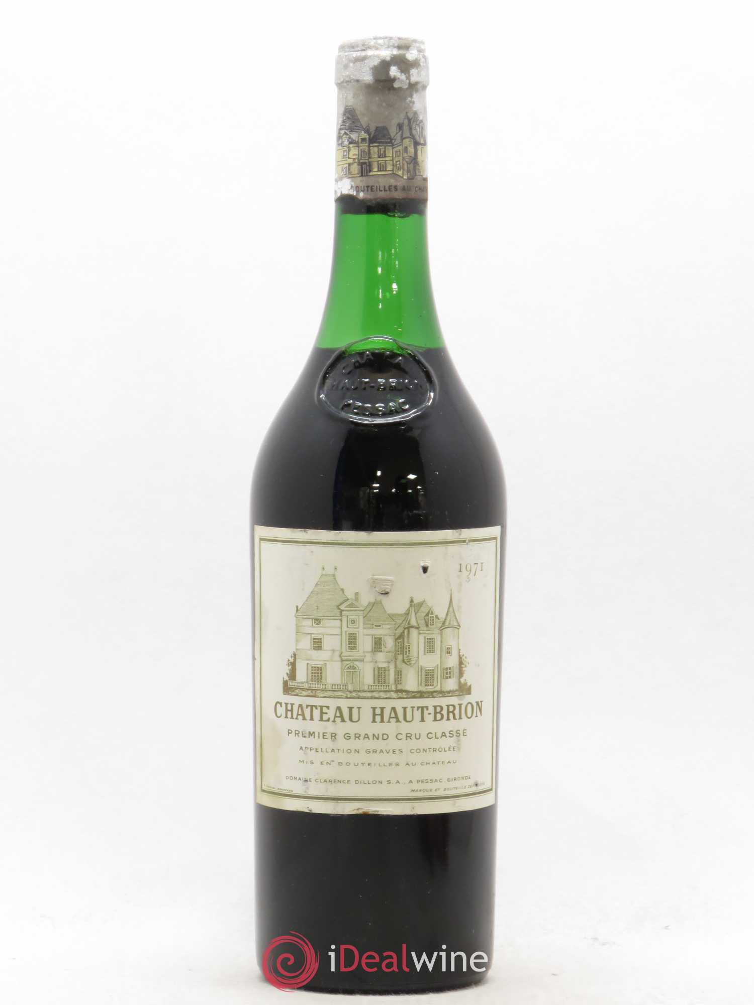 Château Haut Brion 1er Grand Cru Classé 1971 - Lot de 1 bouteille - 0