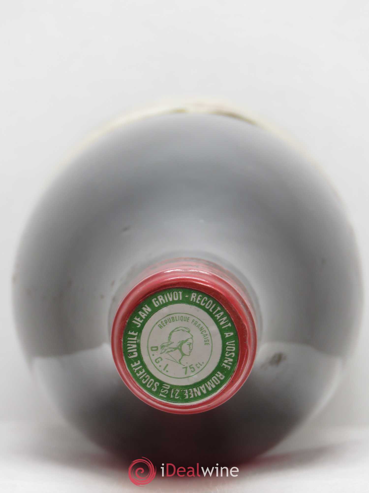 Vosne-Romanée Jean Grivot 1982 - Posten von 2 Flaschen - 1