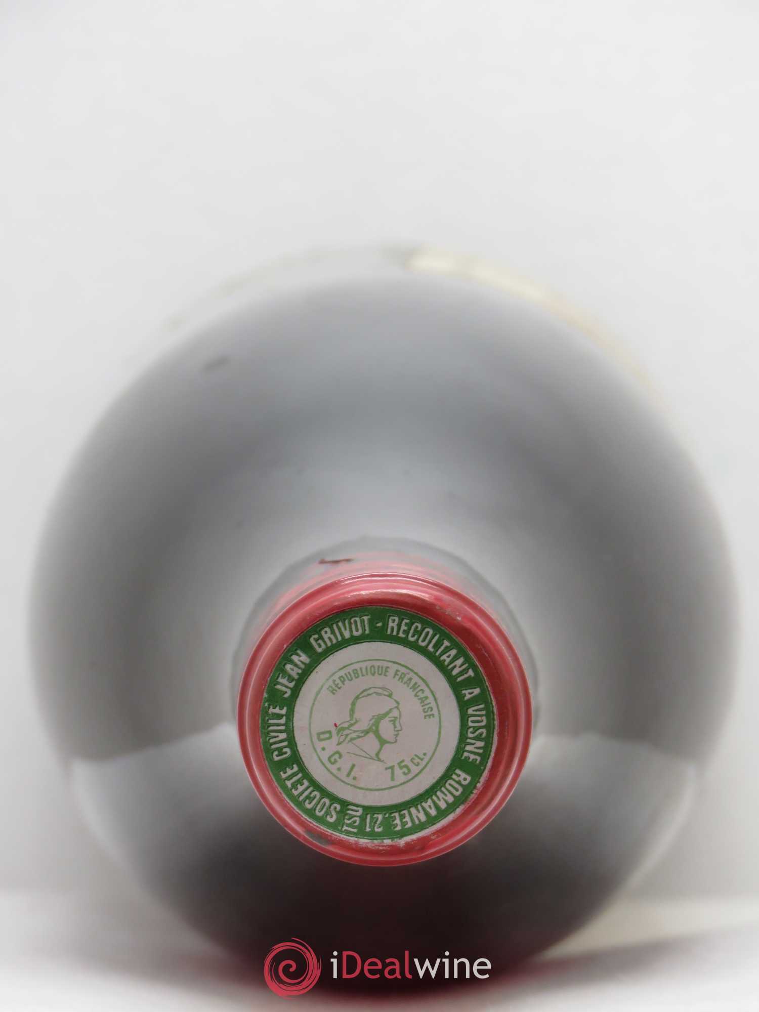 Vosne-Romanée Jean Grivot 1982 - Posten von 1 Flasche - 1