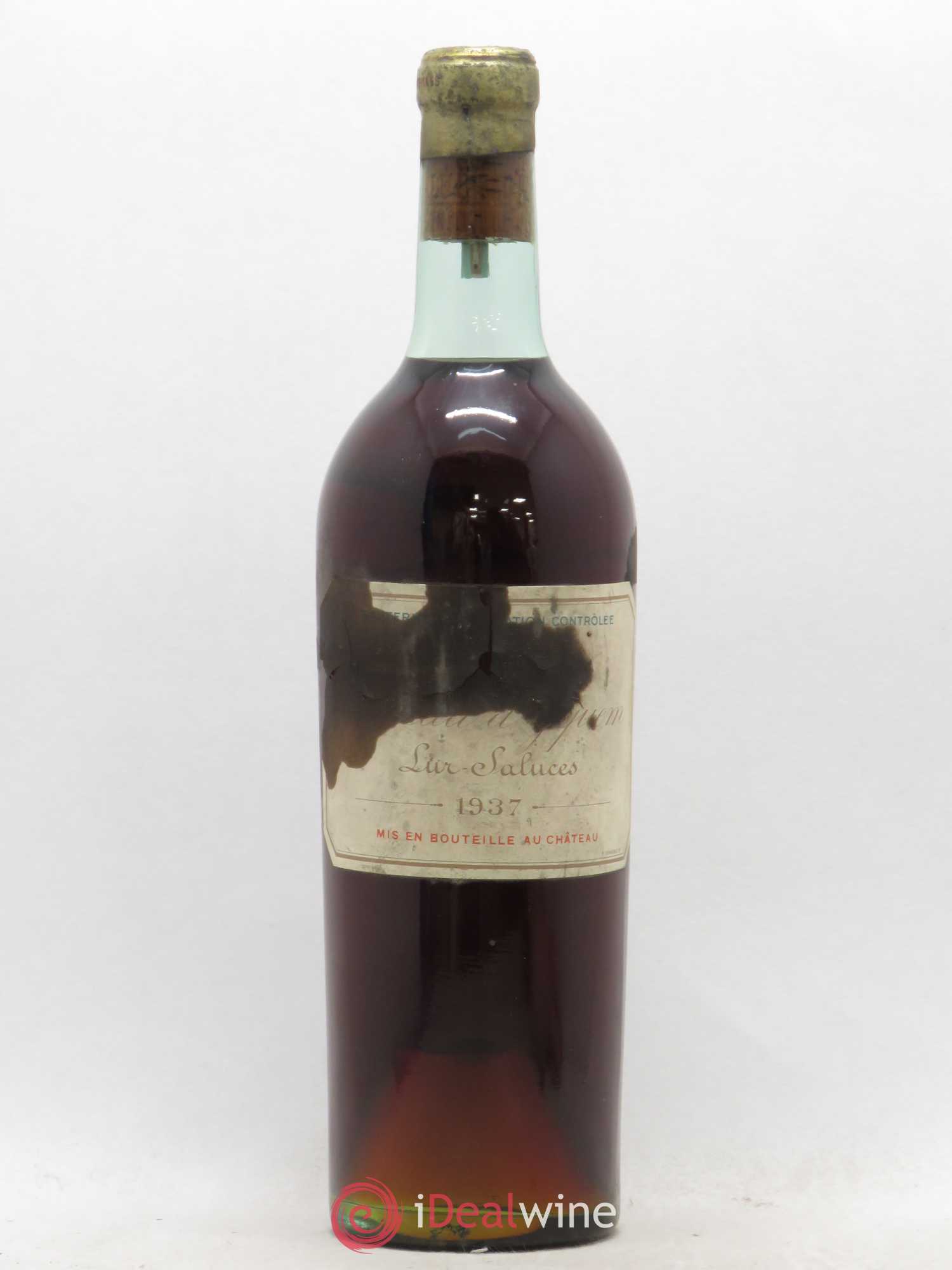 Château d' Yquem 1er Cru Classé Supérieur 1937 - Lotto di 1 bottiglia - 0