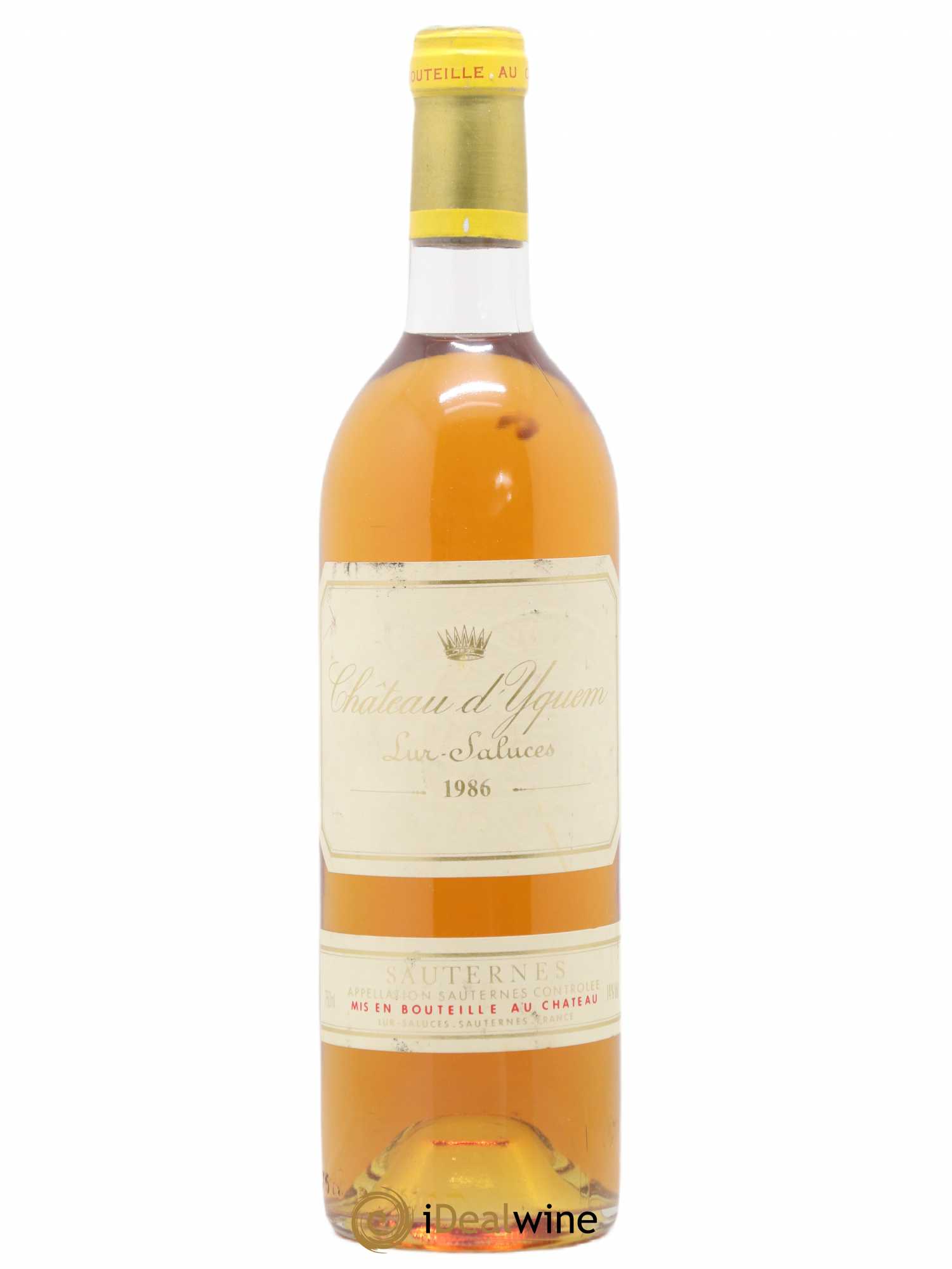 Château d' Yquem 1er Cru Classé Supérieur 1986 - Lotto di 1 bottiglia - 0