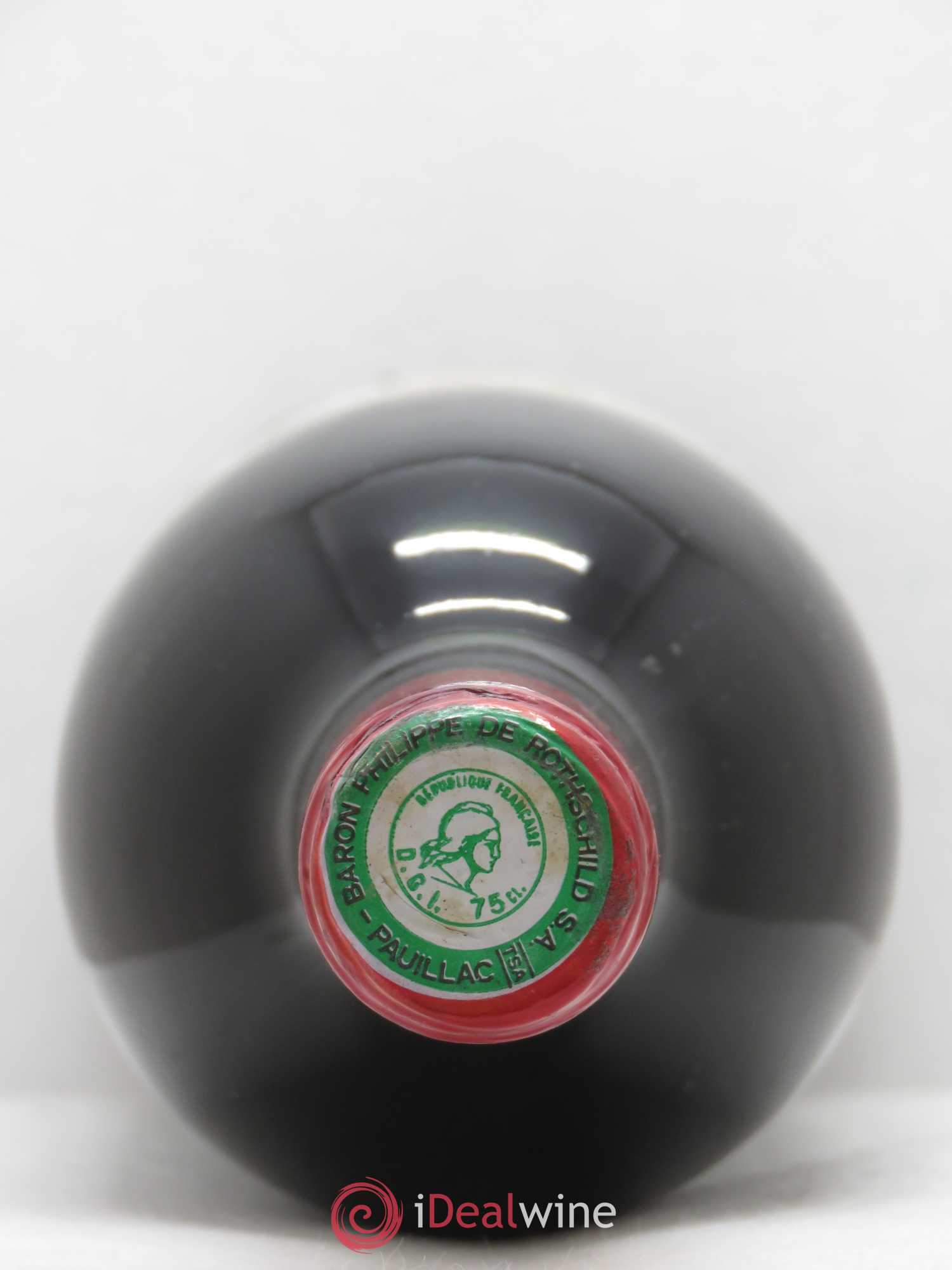 Château Mouton Rothschild 1er Grand Cru Classé 1975 - Lot de 2 bouteilles - 1