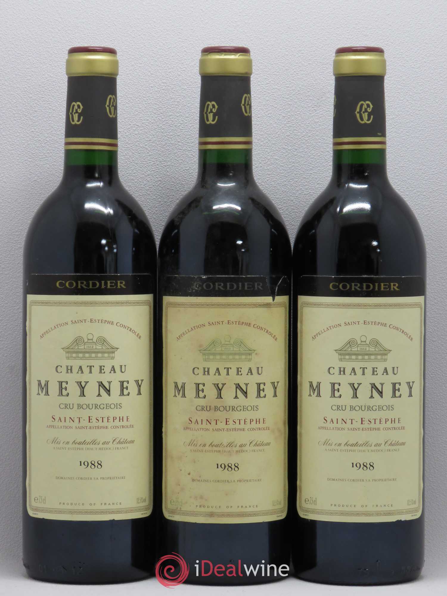 Château Meyney 1988 - Lot de 12 bouteilles - 2