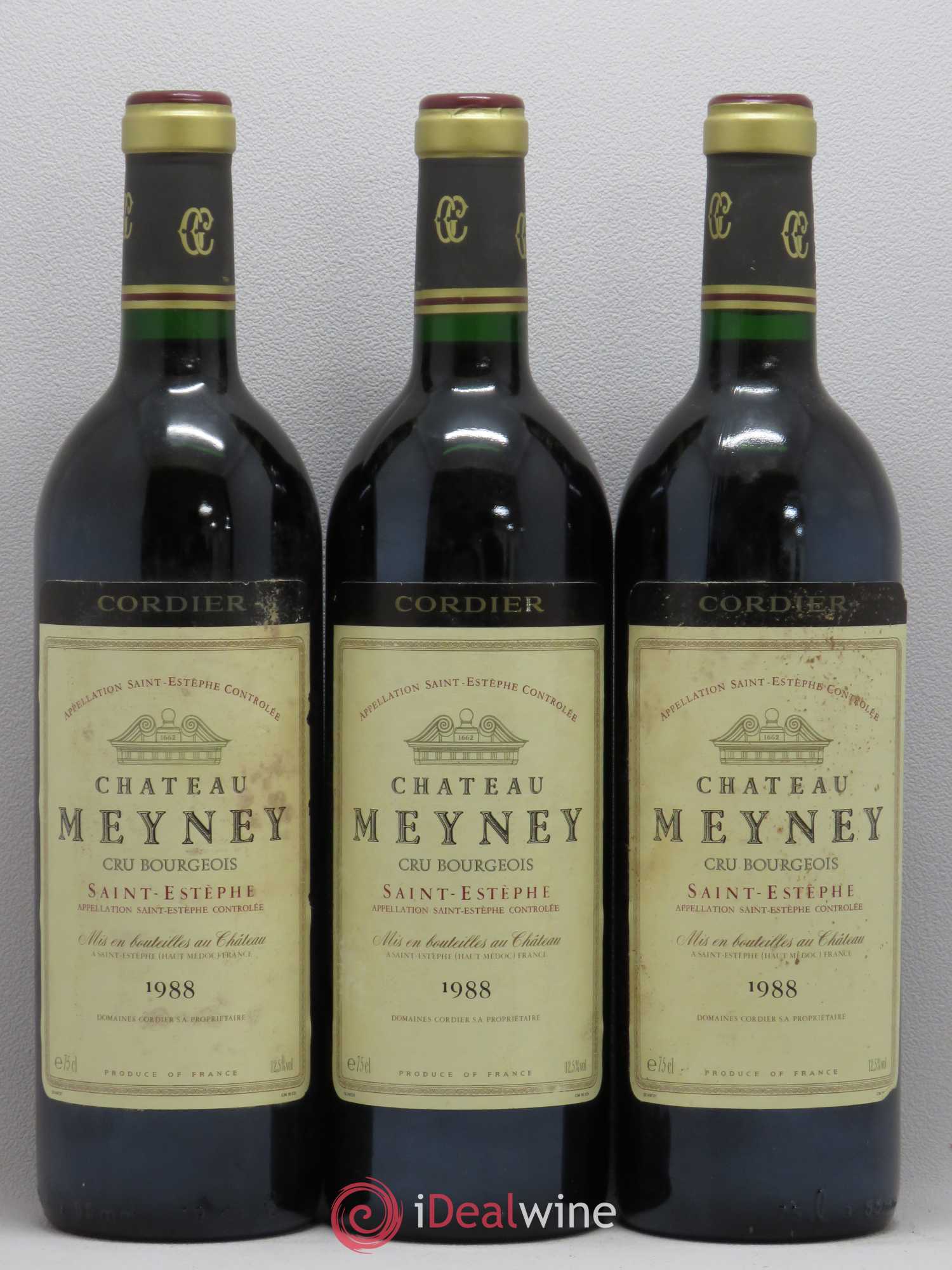 Château Meyney 1988 - Lot de 12 bouteilles - 4