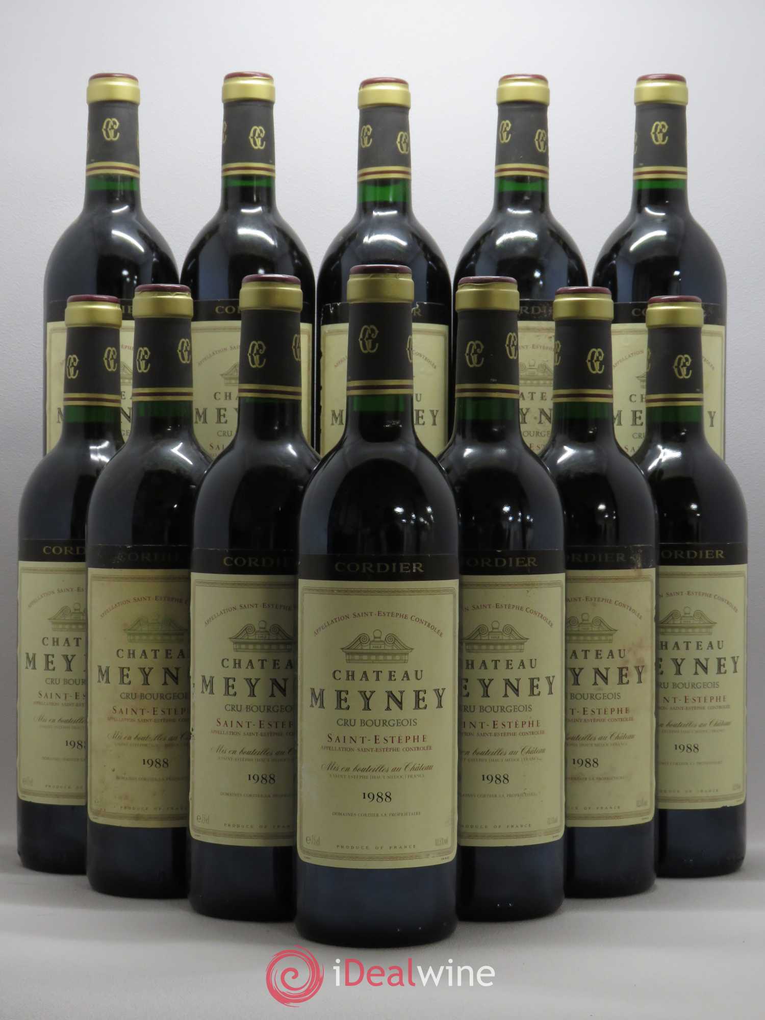 Château Meyney 1988 - Lot de 12 bouteilles - 0