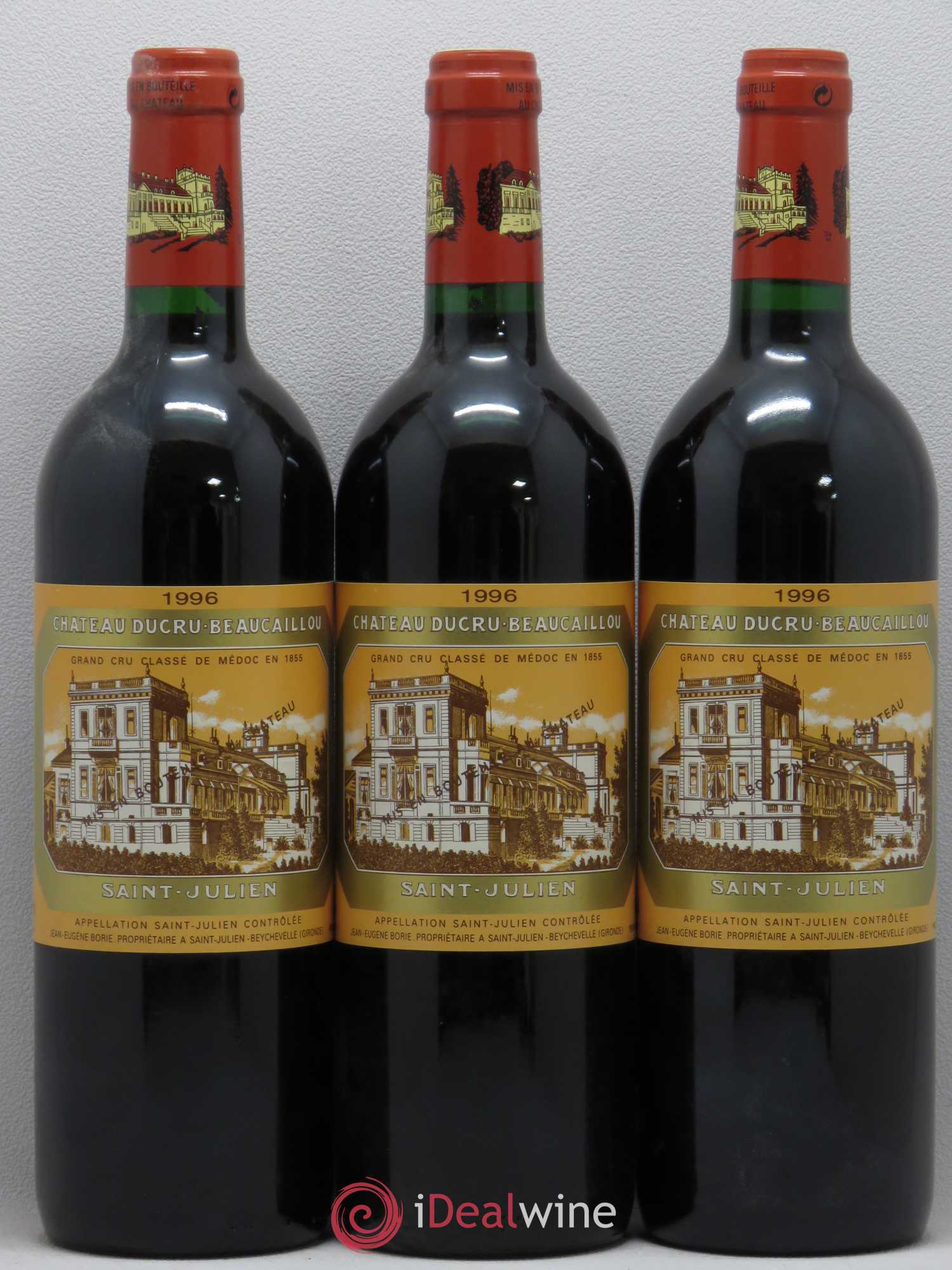 Château Ducru Beaucaillou 2ème Grand Cru Classé 1996 - Lot de 6 bouteilles - 1