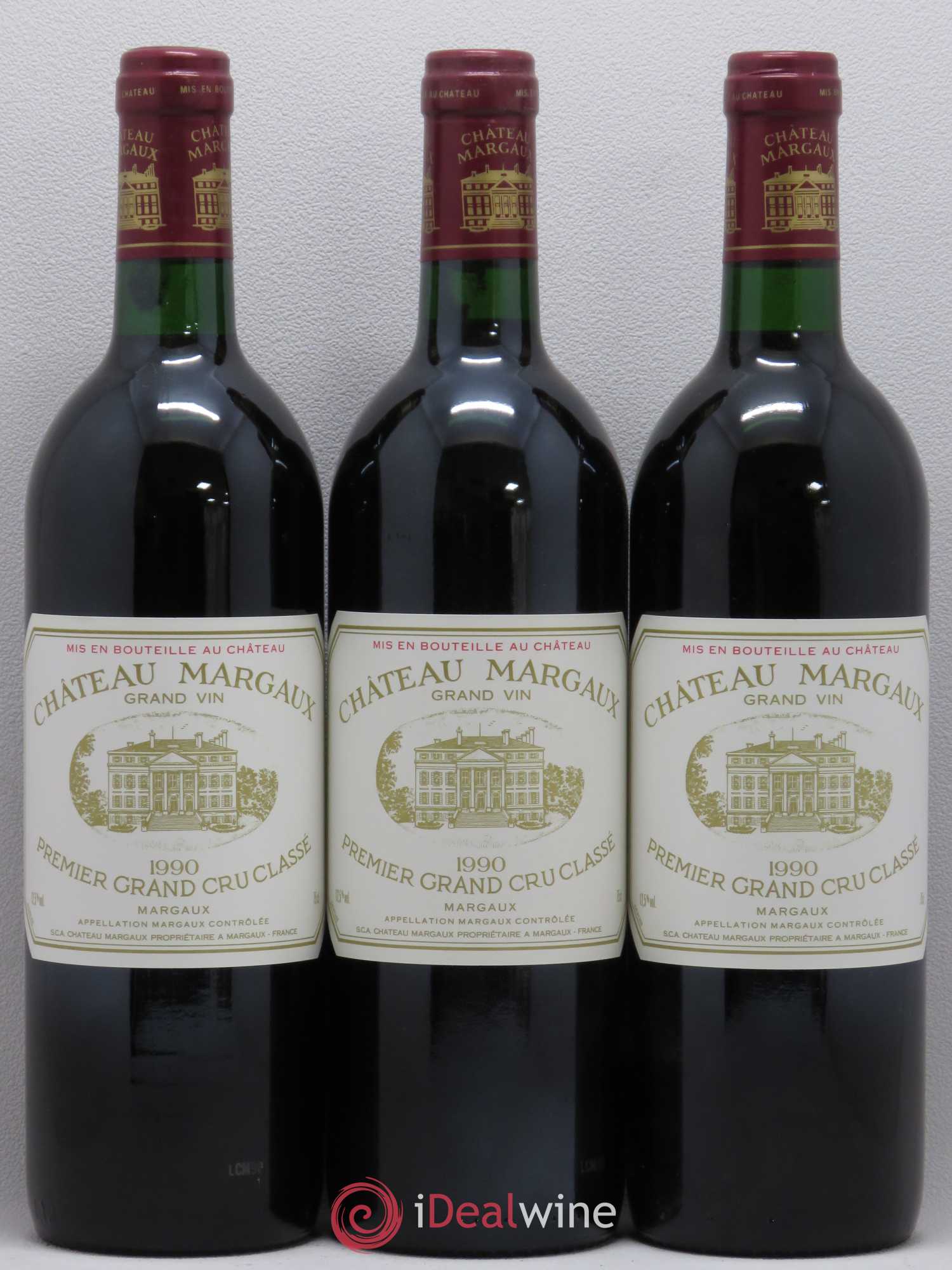 Château Margaux 1er Grand Cru Classé 1990 - Lot de 6 bouteilles - 2