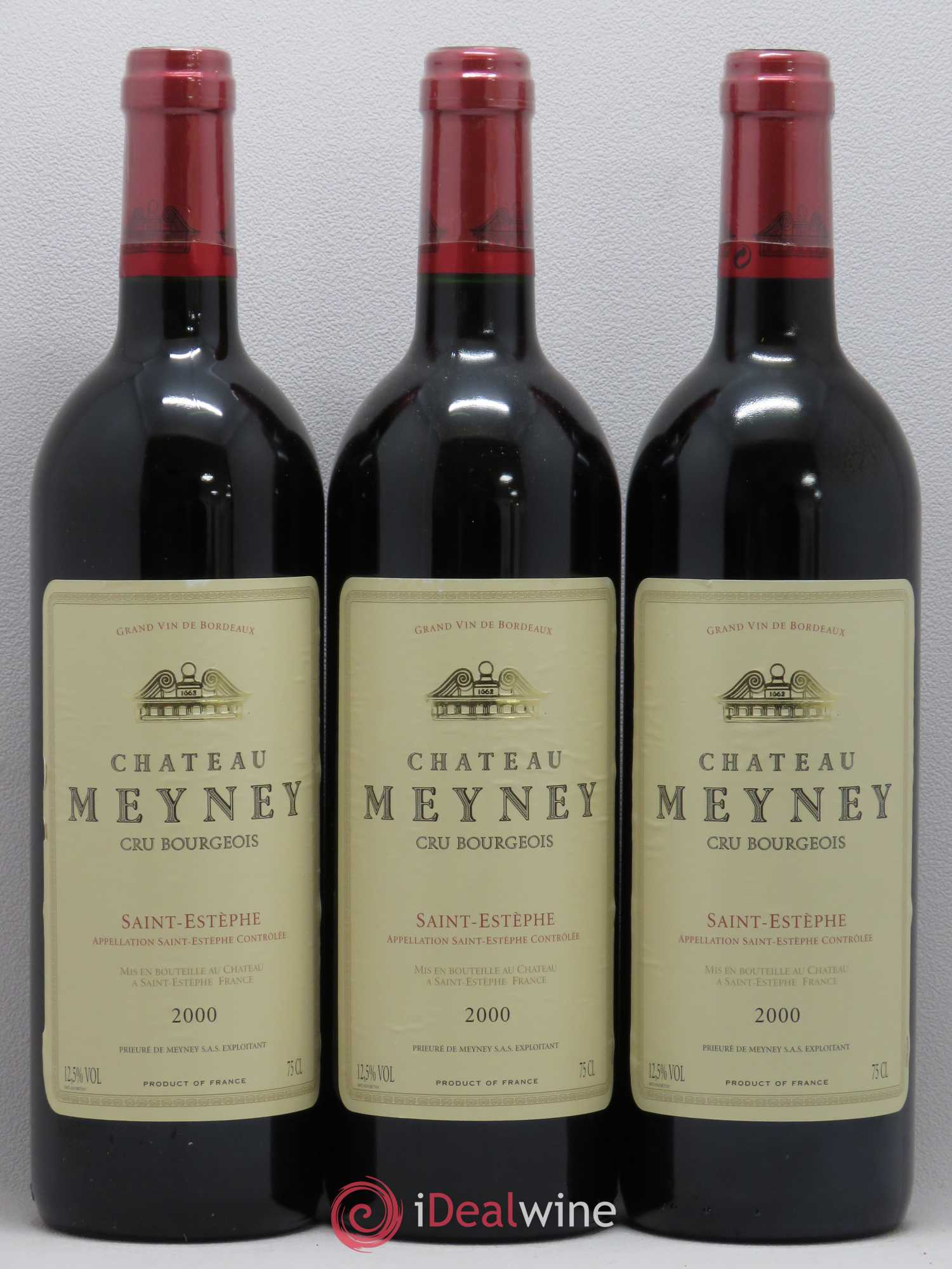 Château Meyney 2000 - Lot de 12 bouteilles - 3