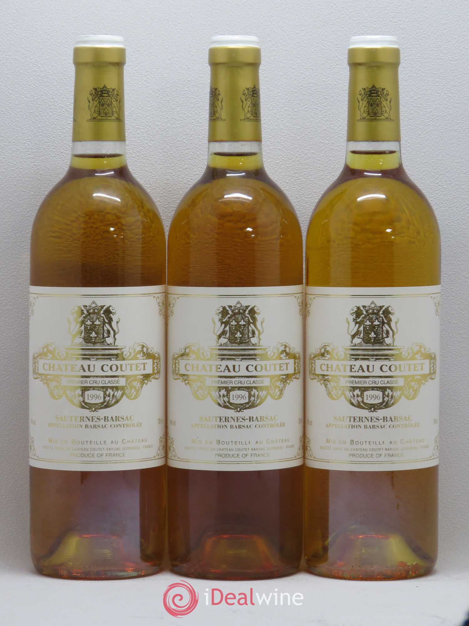 Château Coutet 1er Grand Cru Classé 1996 - Lotto di 12 bottiglie - 4