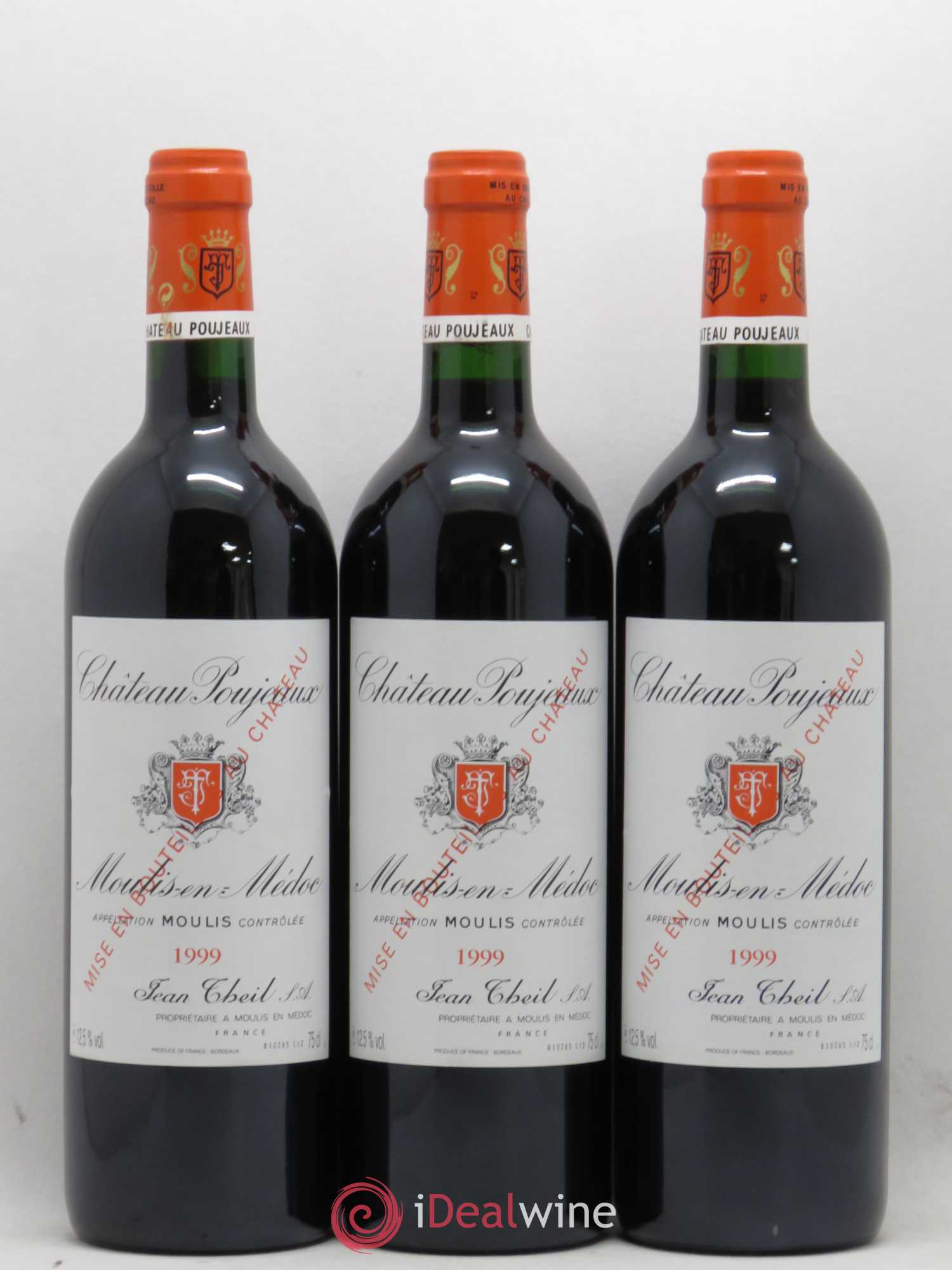 Château Poujeaux 1999 - Lot de 12 bouteilles - 2