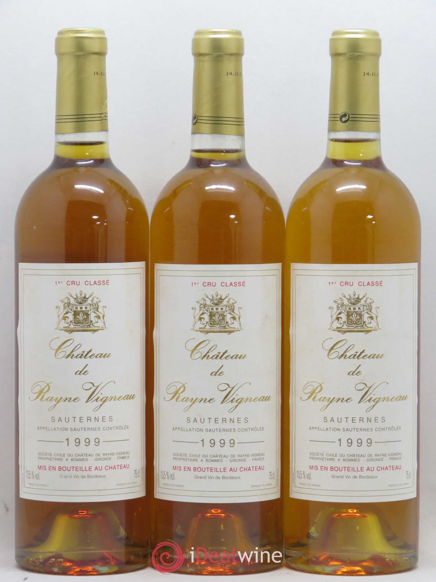 Château de Rayne Vigneau 1er Grand Cru Classé 1999 - Lotto di 12 bottiglie - 4