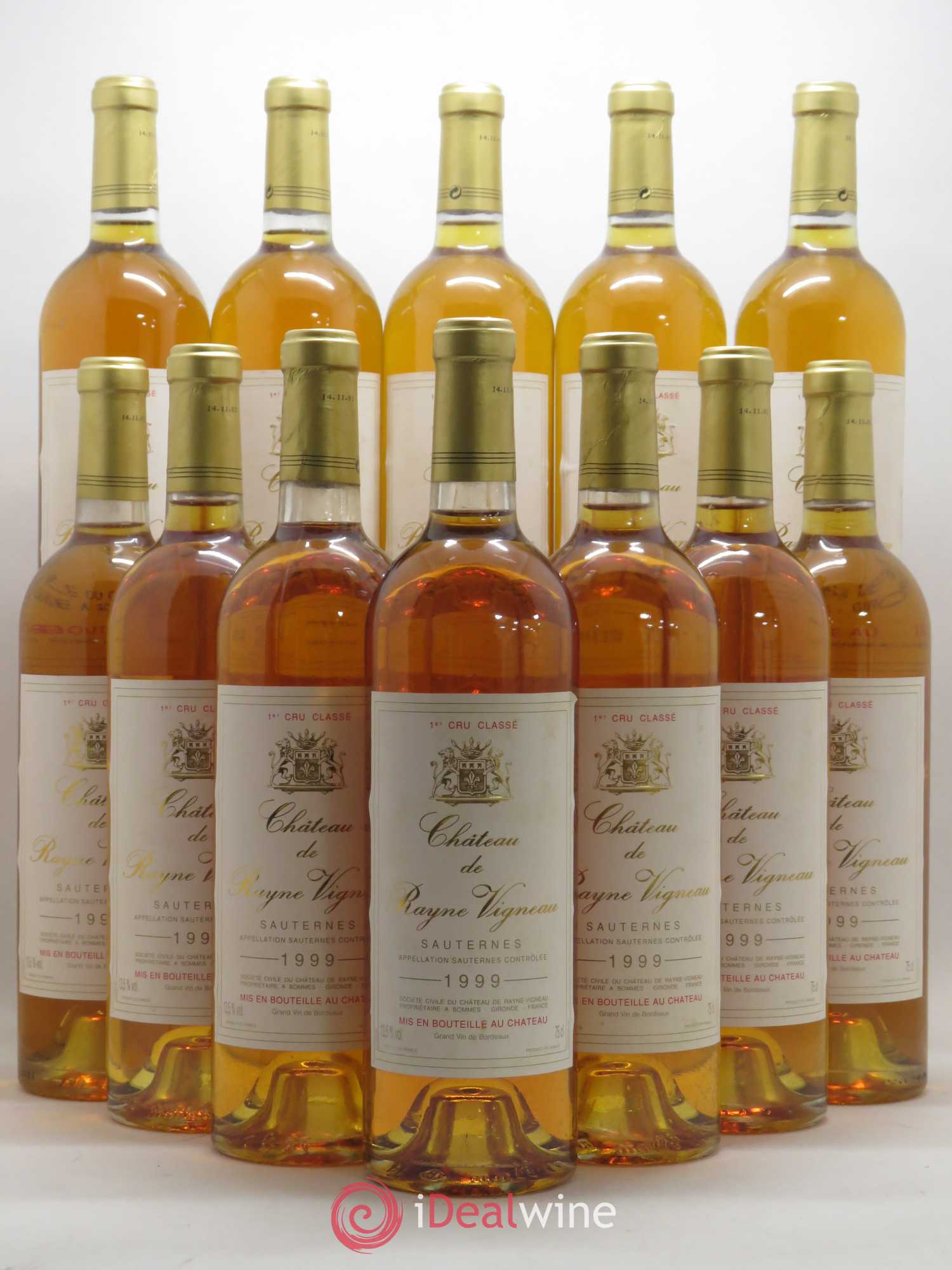 Château de Rayne Vigneau 1er Grand Cru Classé 1999 - Lotto di 12 bottiglie - 0