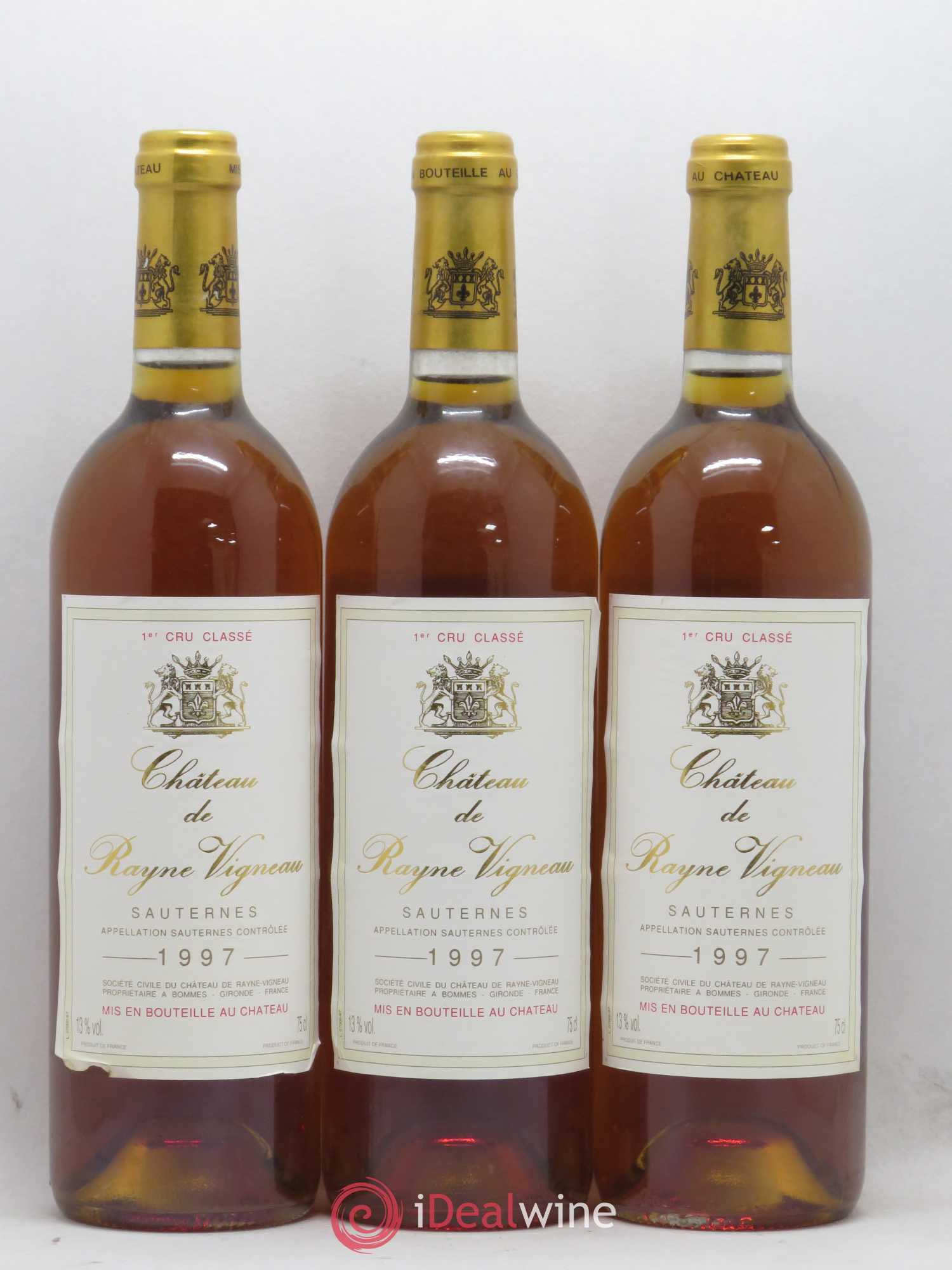 Château de Rayne Vigneau 1er Grand Cru Classé 1997 - Lotto di 12 bottiglie - 1