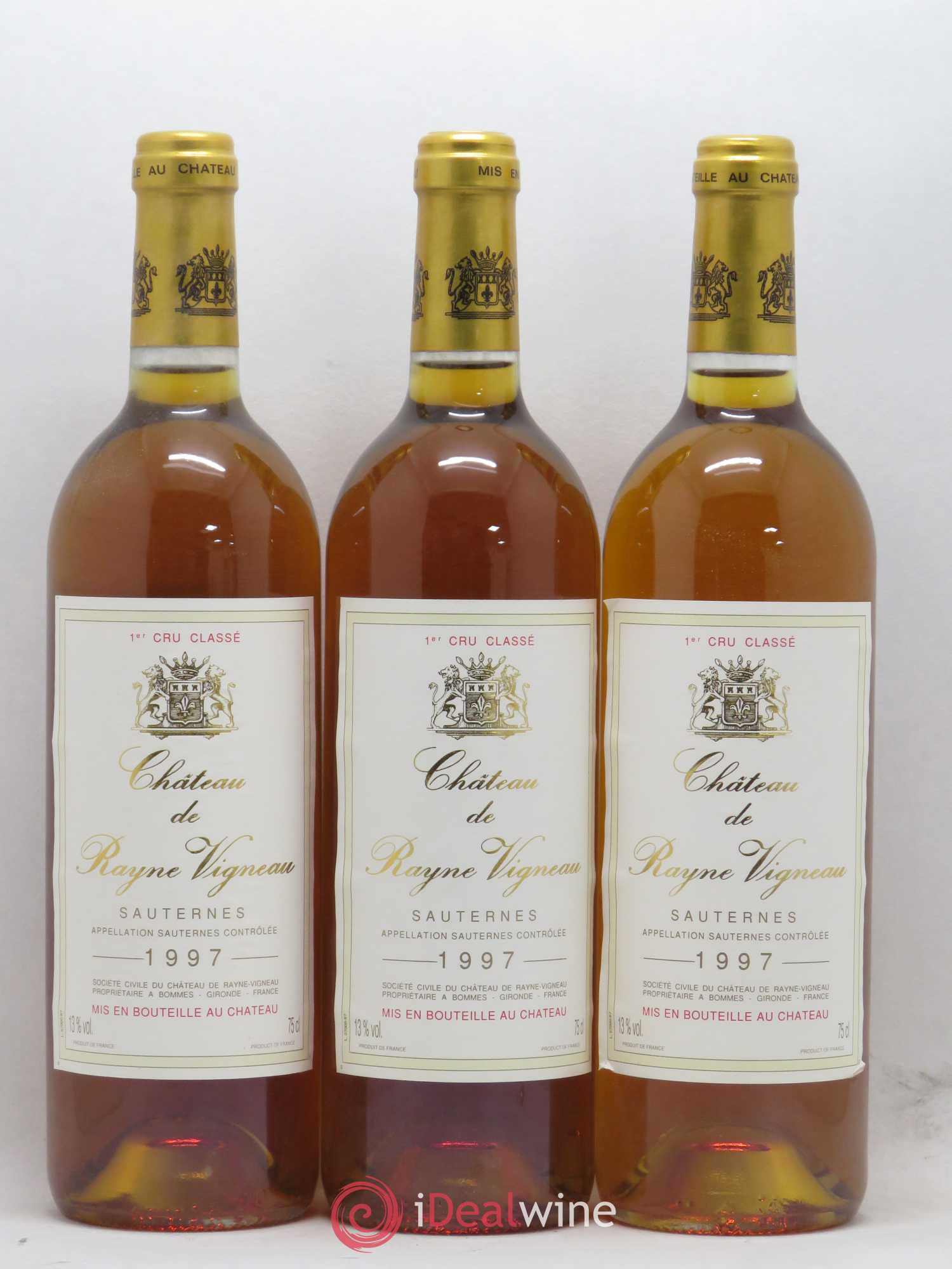 Château de Rayne Vigneau 1er Grand Cru Classé 1997 - Lotto di 12 bottiglie - 2