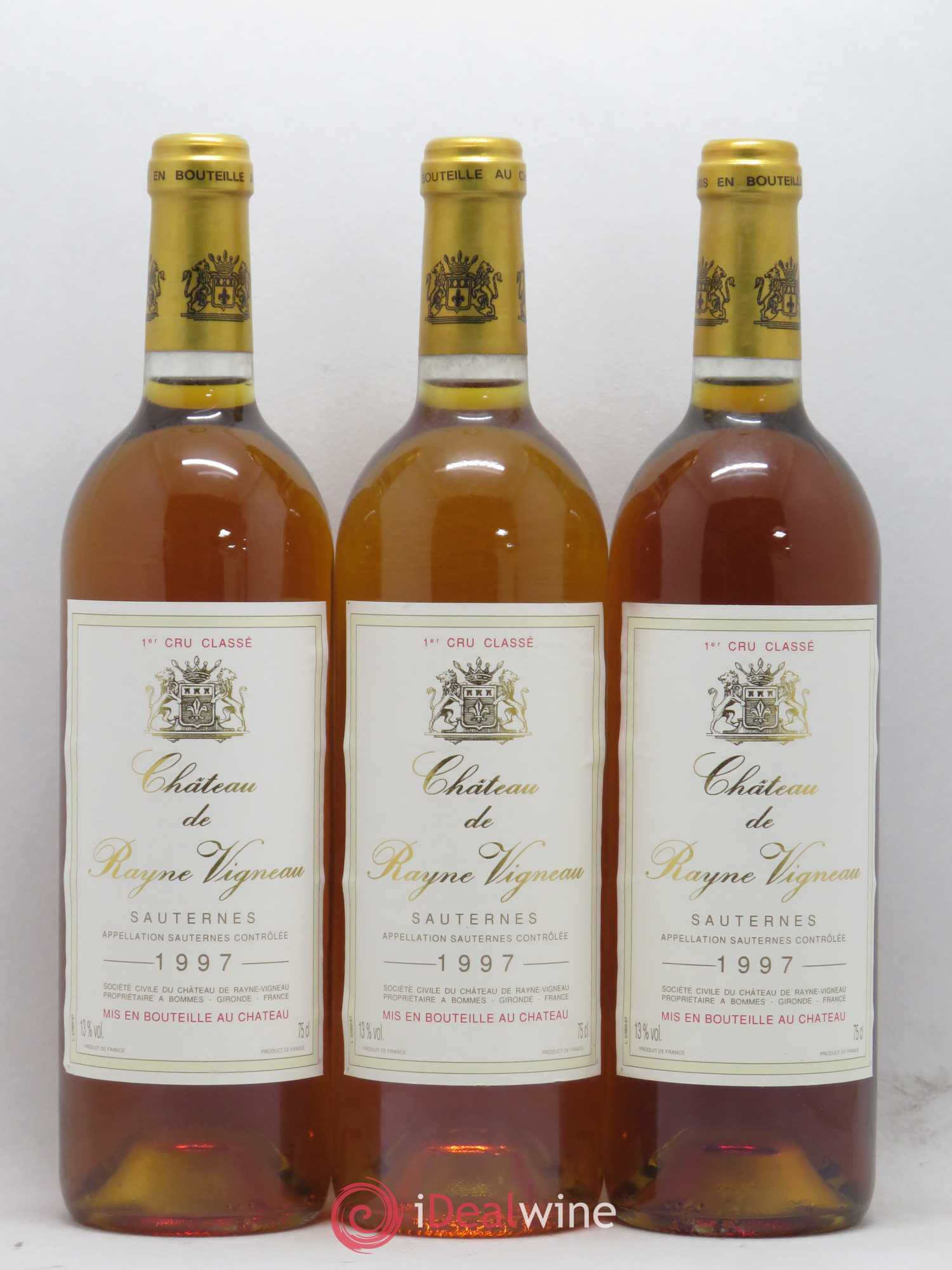 Château de Rayne Vigneau 1er Grand Cru Classé 1997 - Lotto di 12 bottiglie - 3