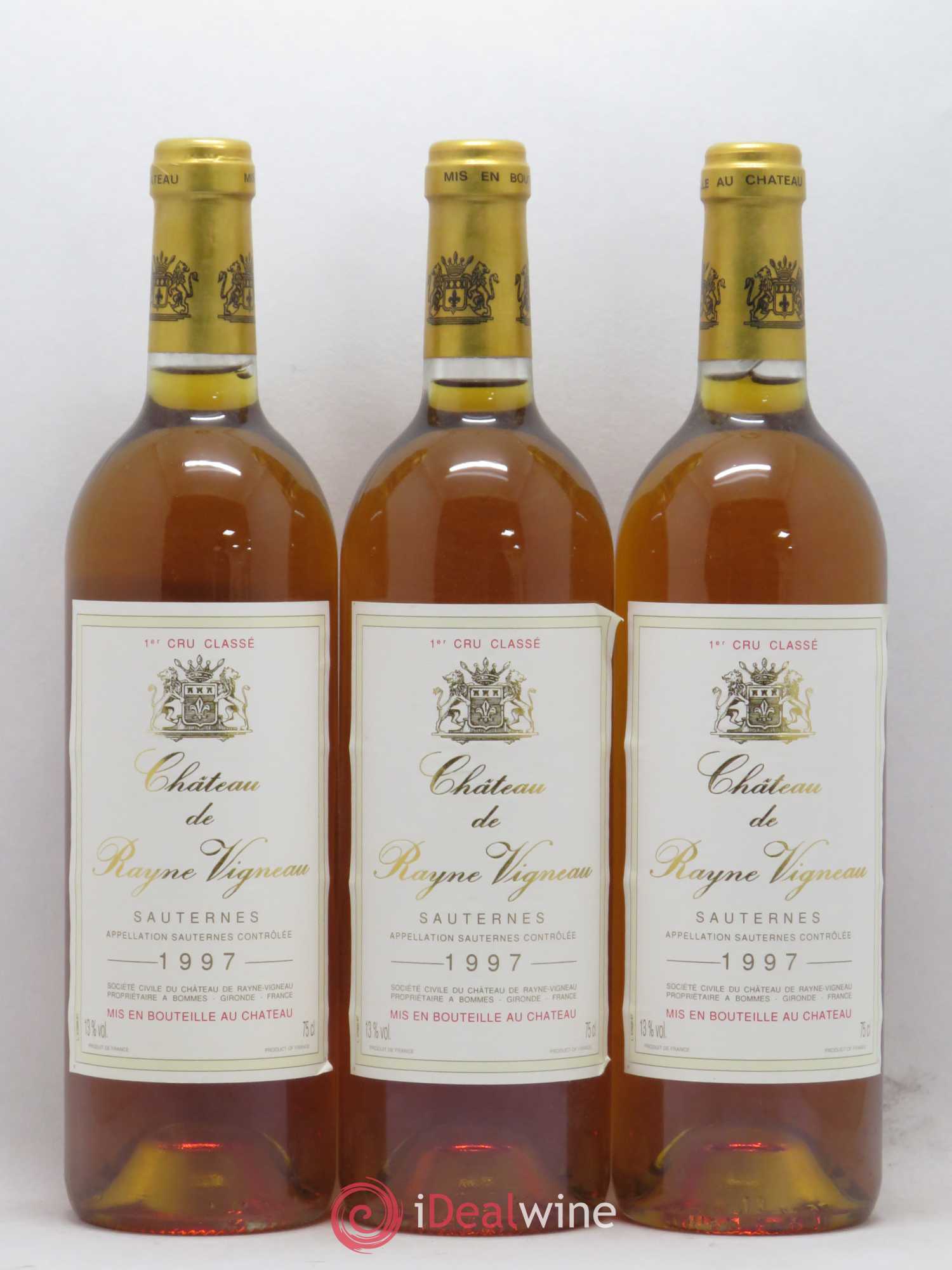 Château de Rayne Vigneau 1er Grand Cru Classé 1997 - Lotto di 12 bottiglie - 4