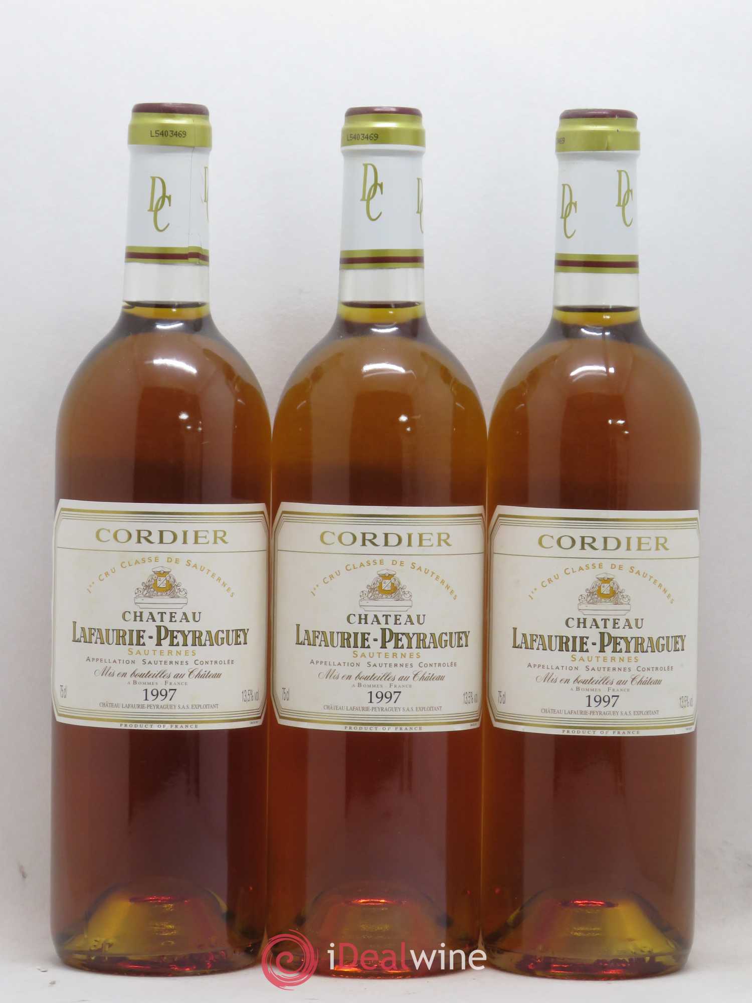 Château Lafaurie-Peyraguey 1er Grand Cru Classé 1997 - Lotto di 12 bottiglie - 2
