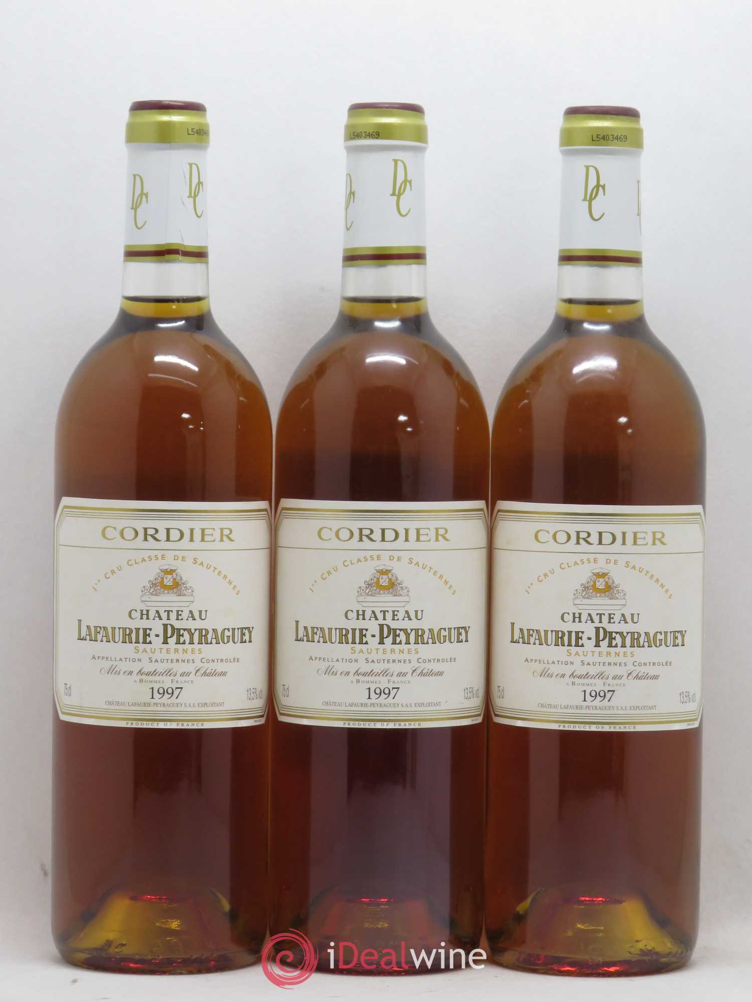 Château Lafaurie-Peyraguey 1er Grand Cru Classé 1997 - Lotto di 12 bottiglie - 4