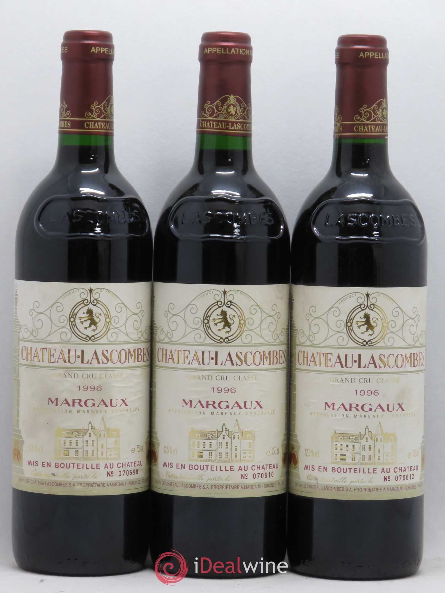 Château Lascombes 2ème Grand Cru Classé 1996 - Lot de 12 bouteilles - 4