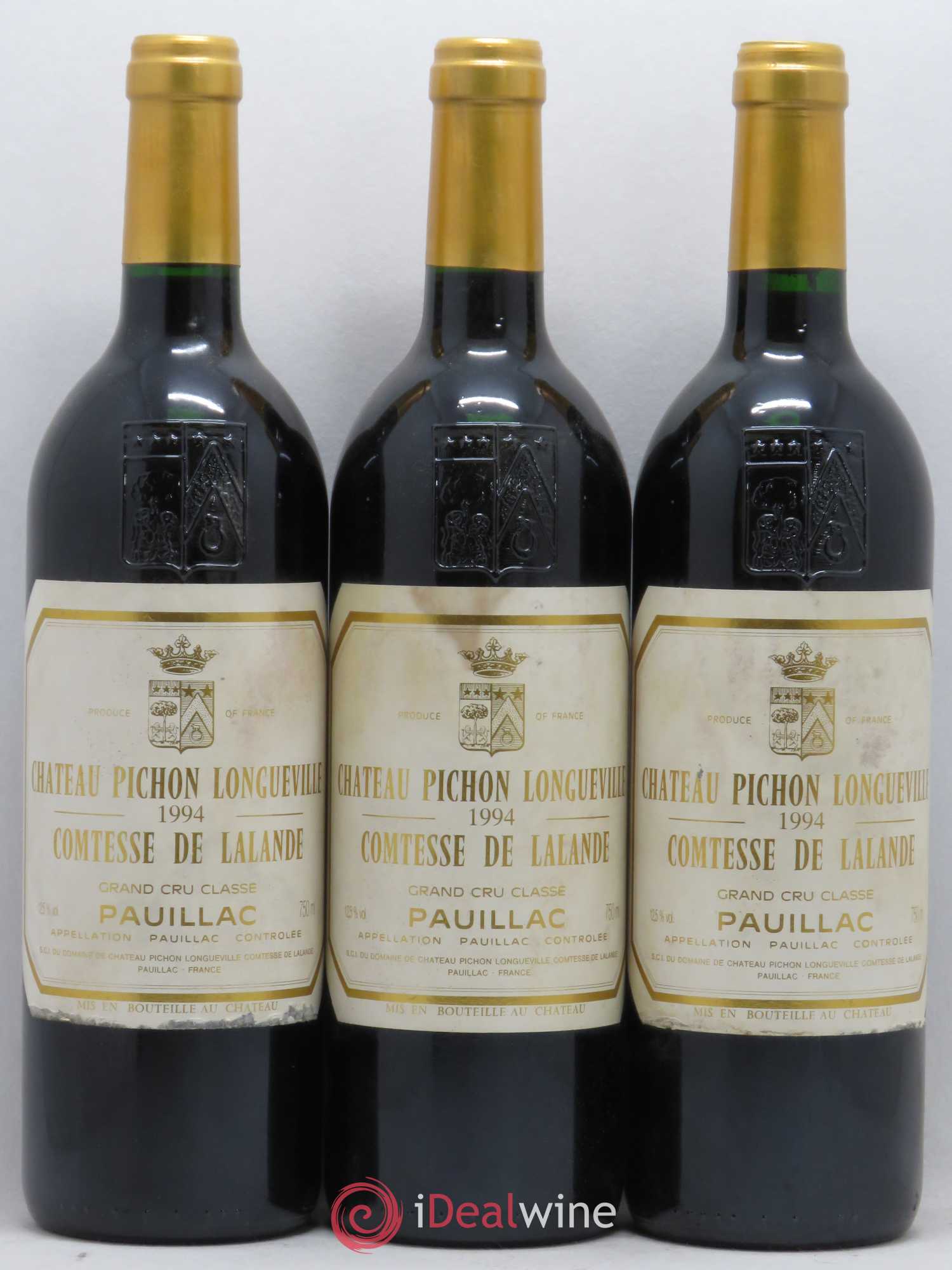 Château Pichon Longueville Comtesse de Lalande 2ème Grand Cru Classé 1994 - Lot de 12 bouteilles - 2