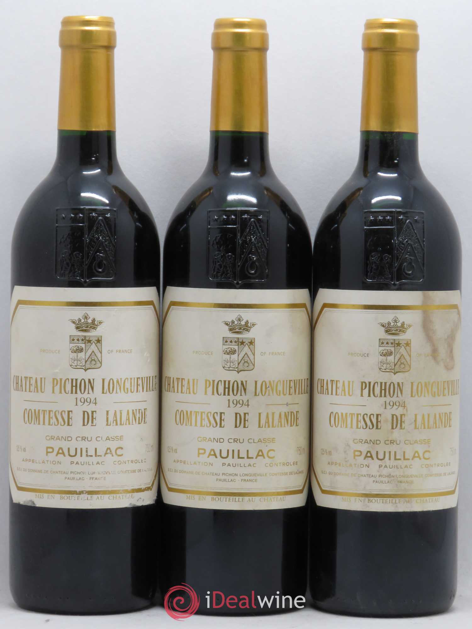 Château Pichon Longueville Comtesse de Lalande 2ème Grand Cru Classé 1994 - Lot de 12 bouteilles - 4